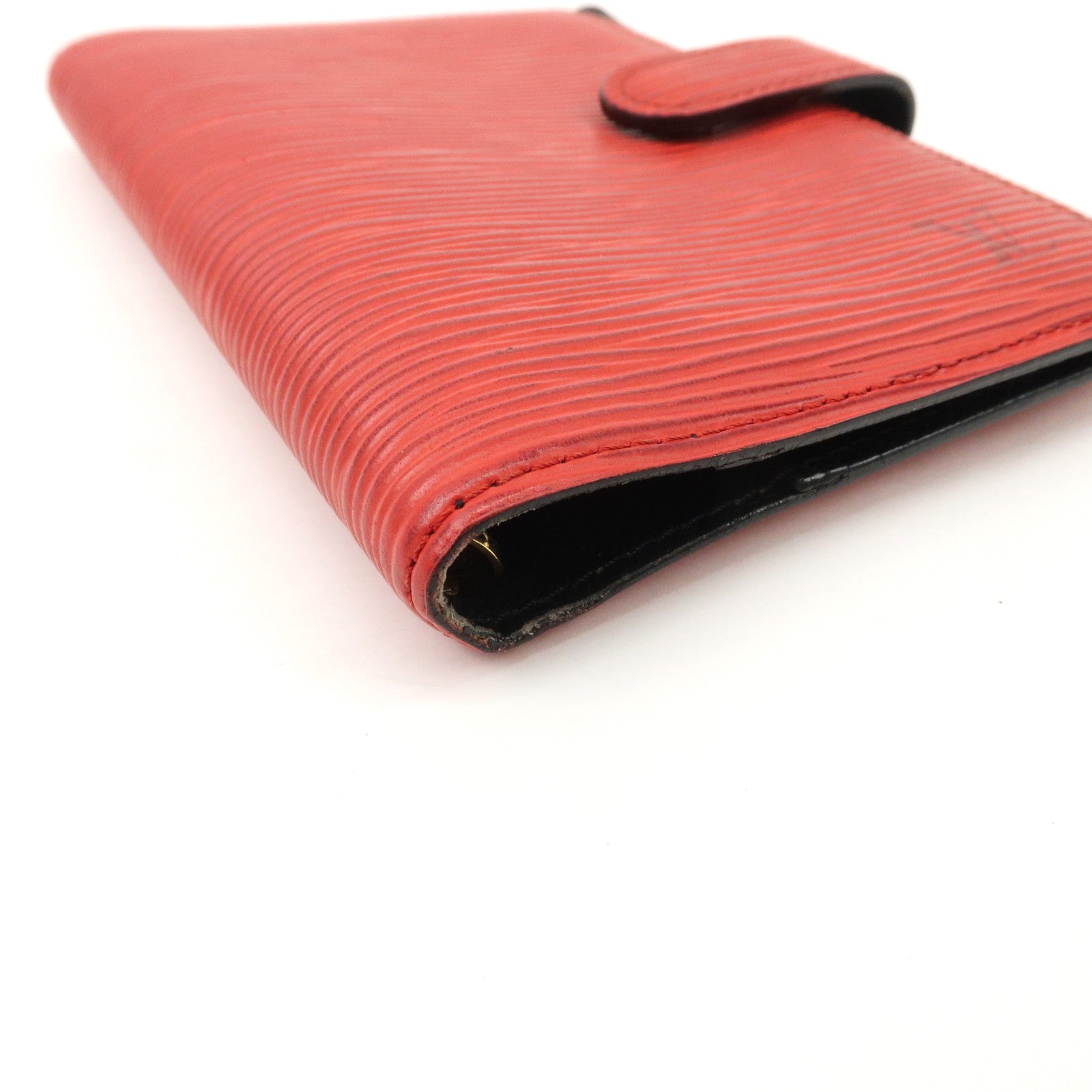 Louis Vuitton Epi Set of 2 Agenda Cover Castilian Red R20059 R20057 Used