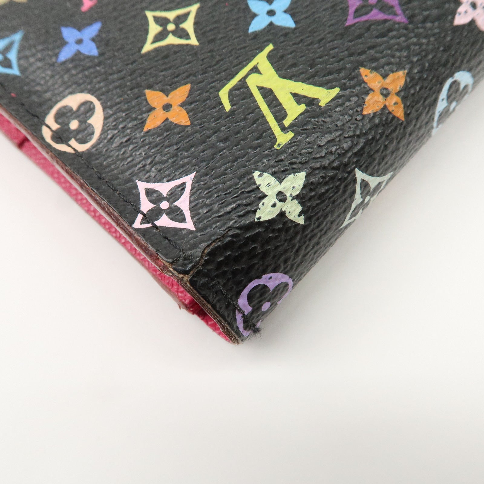 Louis Vuitton Multicolor Portefeuille Insolite Long Wallet Noir M93754 Used