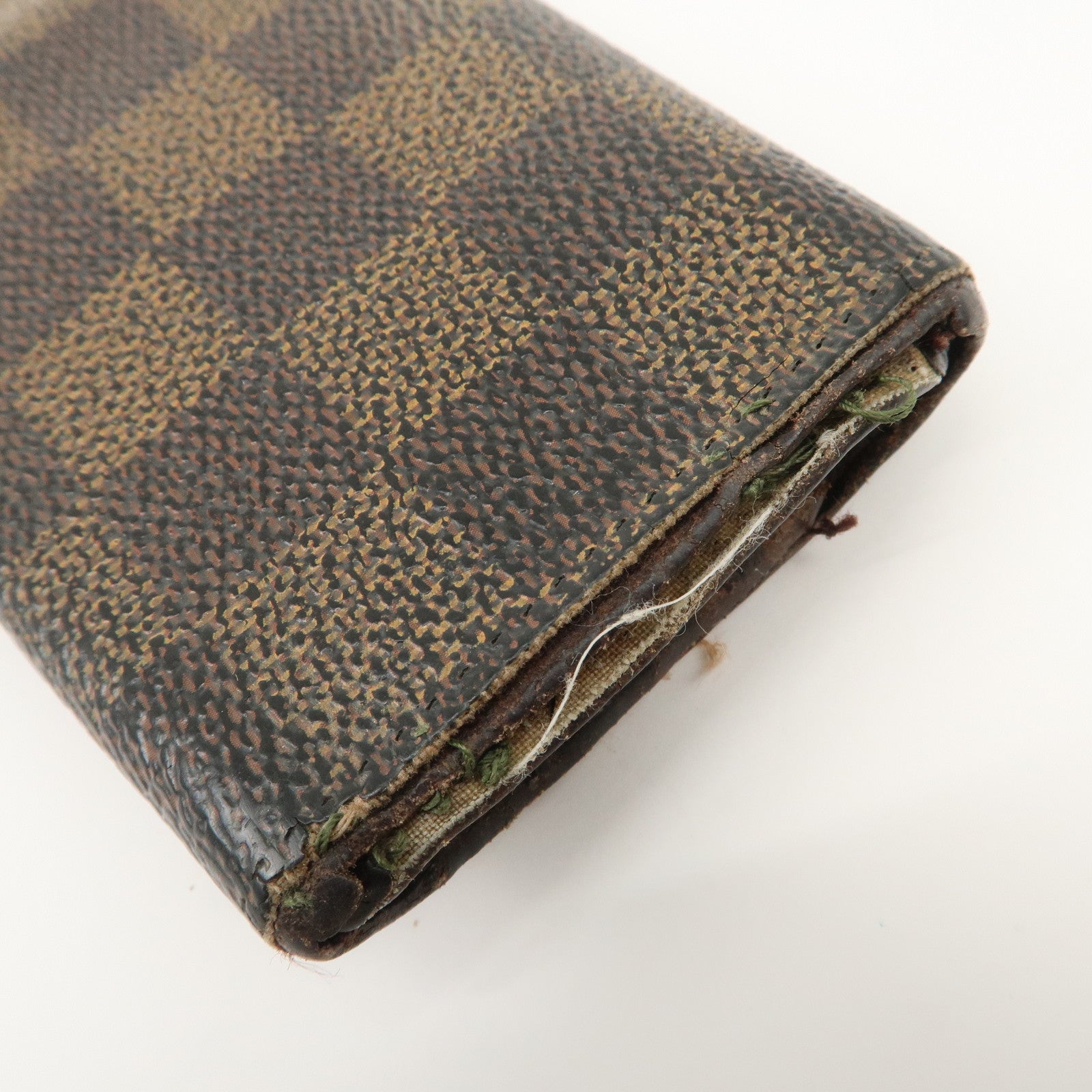 Louis Vuitton Monogram Damier Set Of 3 Multicles 6 Key Case Used