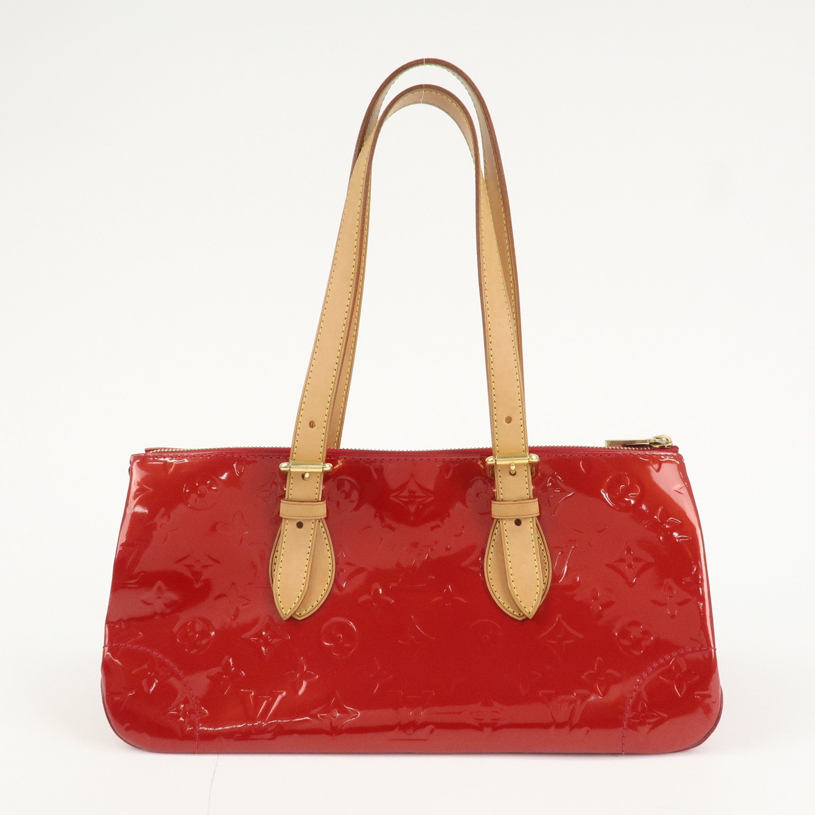 Louis Vuitton Vernis Rosewood Avenue Hand Bag Pomme D'Amour M93507 Used