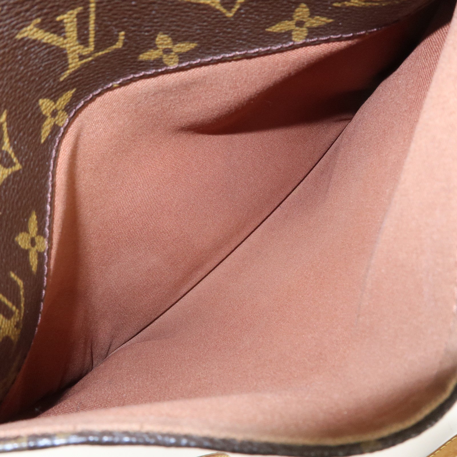 Louis Vuitton Monogram Odeon PM Shoulder Bag Brown M56390