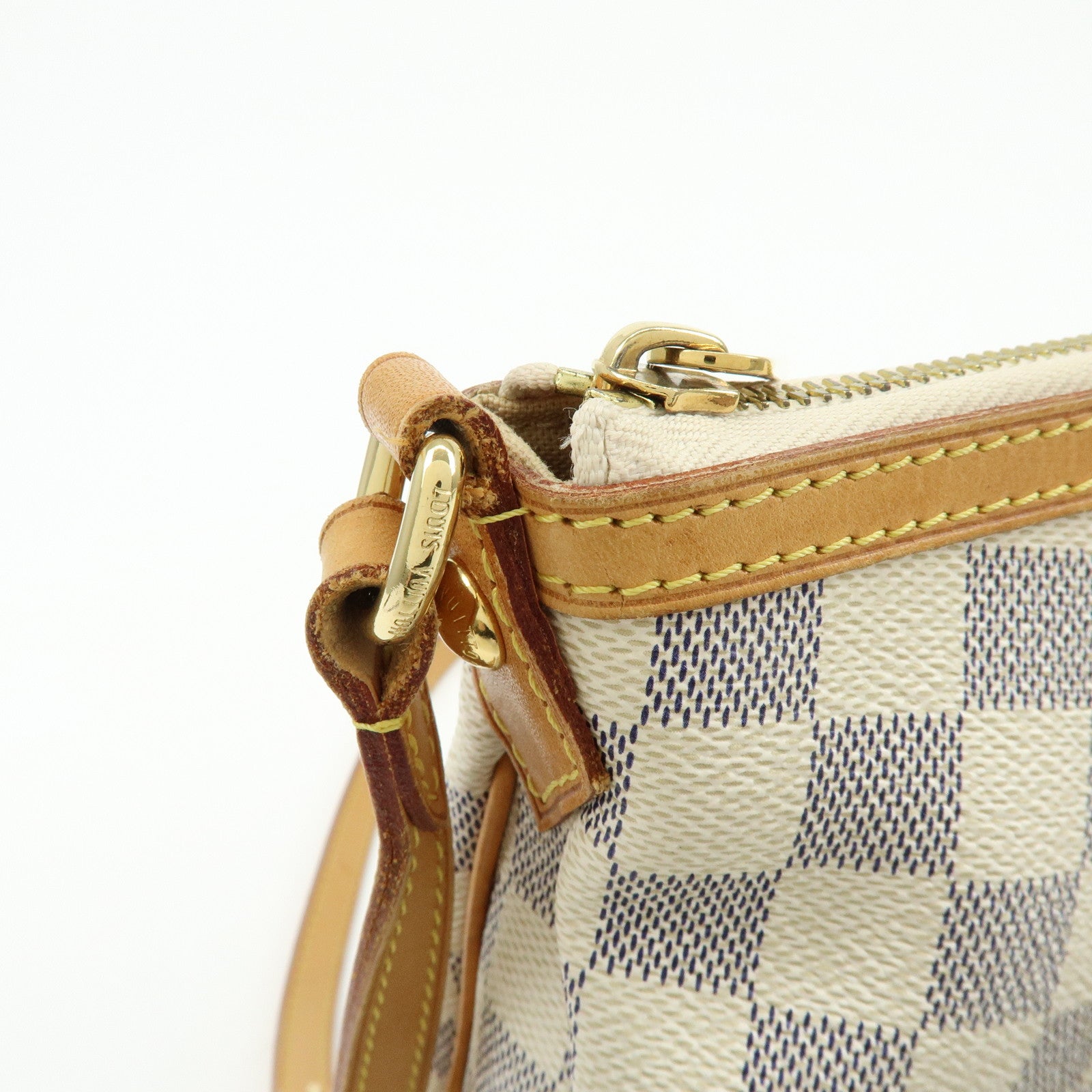 Louis Vuitton Damier Azur Siracusa PM Shoulder Crossbody Bag M41113