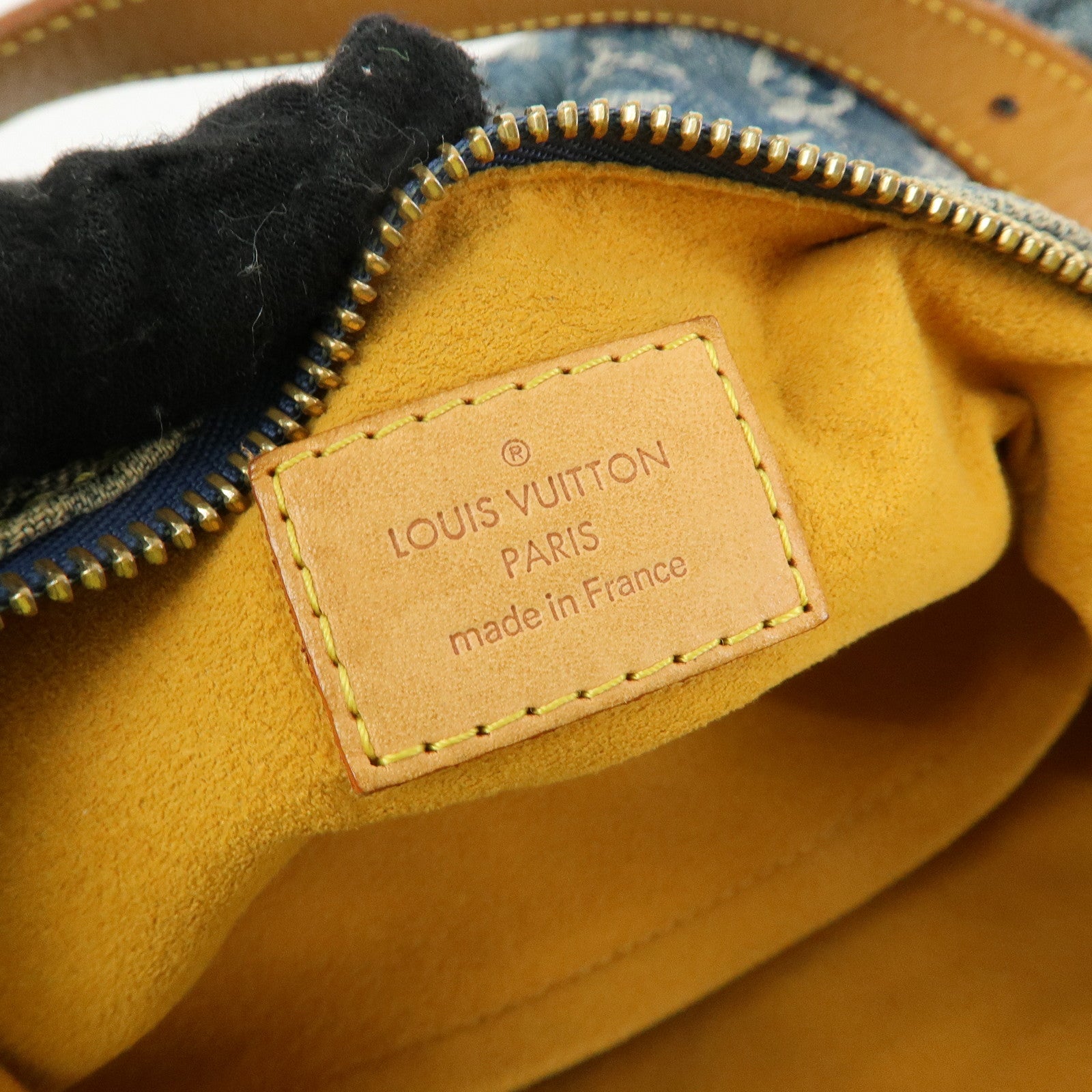 Louis Vuitton Monogram Denim Baggy PM 2Way Bag Shoulder Bag M95049