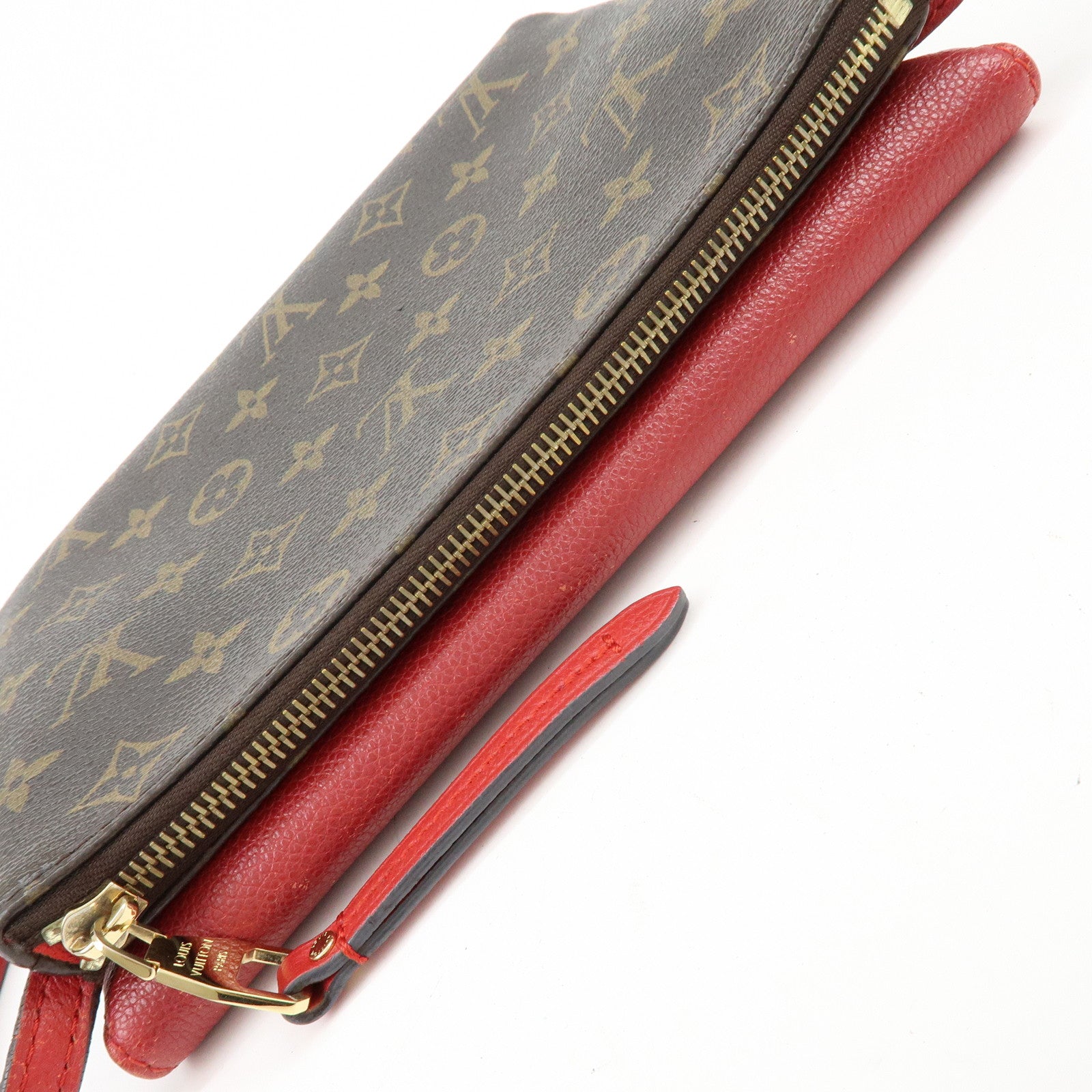 Louis Vuitton Monogram Twice Shoulder Crossbody Bag Cerise M50184