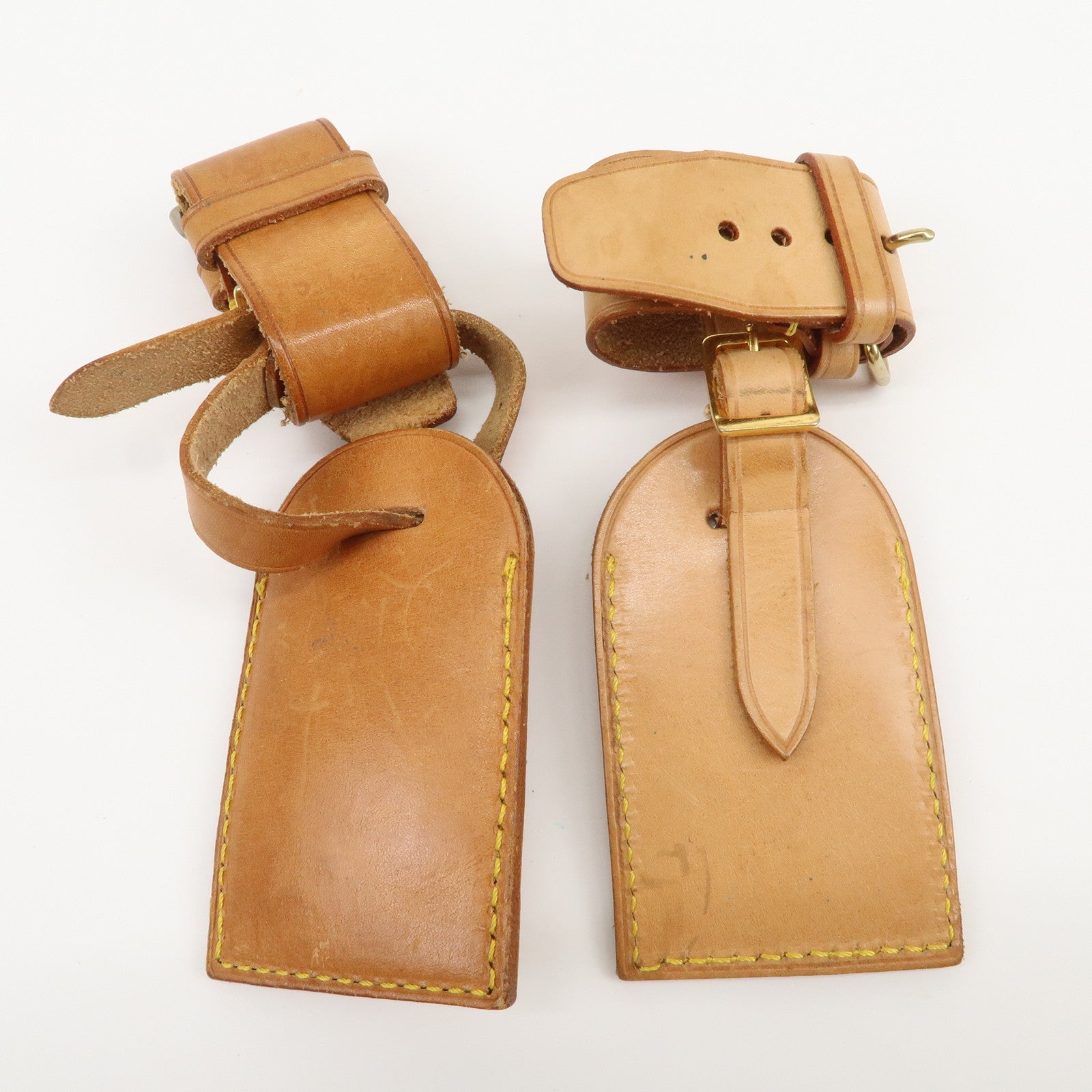 Louis Vuitton Set of 10 Leather Name Tag & Poignet