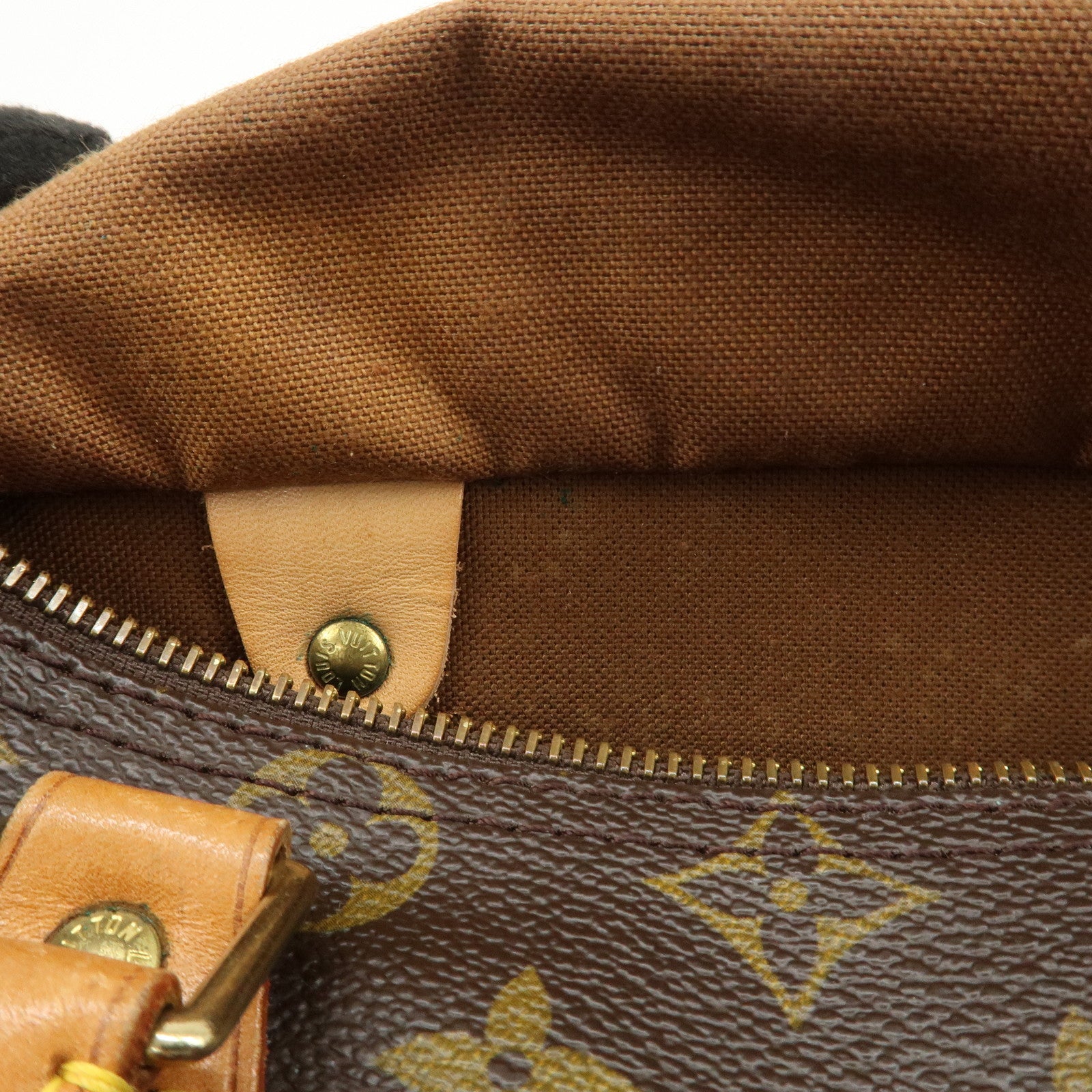 Louis Vuitton Monogram Speedy 25 Boston Bag Hand Bag Brown M41528