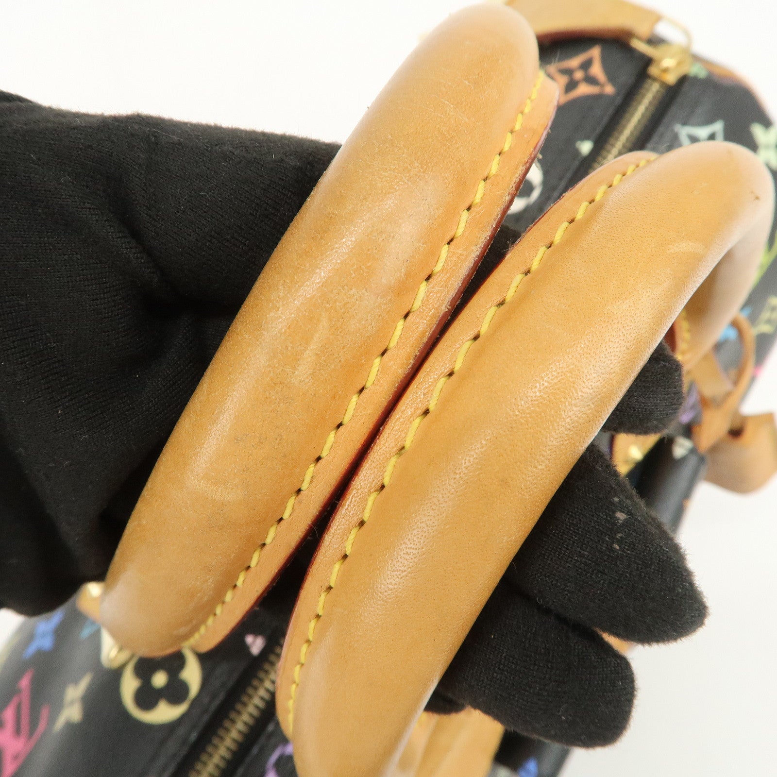Louis Vuitton Monogram Multicolor Speedy 30 Boston Bag Noir M92642