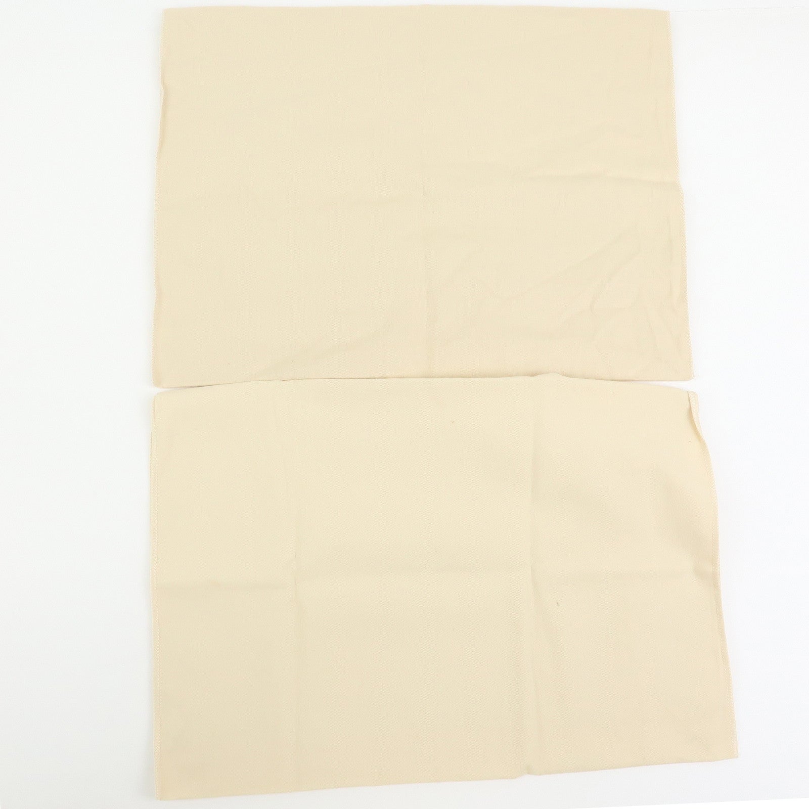 Louis Vuitton Set of 10 Dust Bag Storage Bag Flap Style Beige