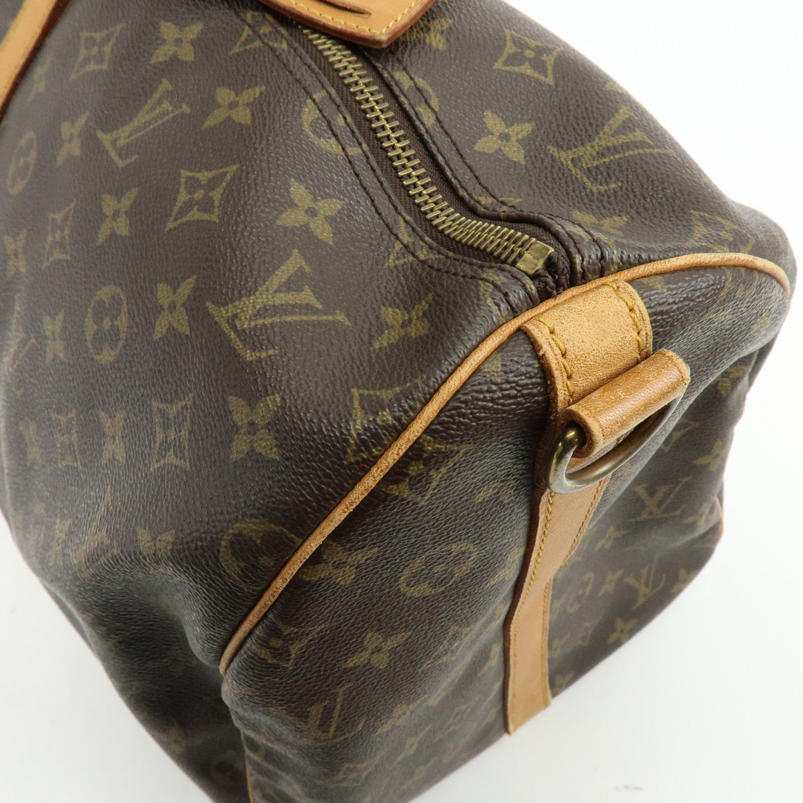 Louis Vuitton Monogram Keep All Bandouliere 55 Boston Bag M41414