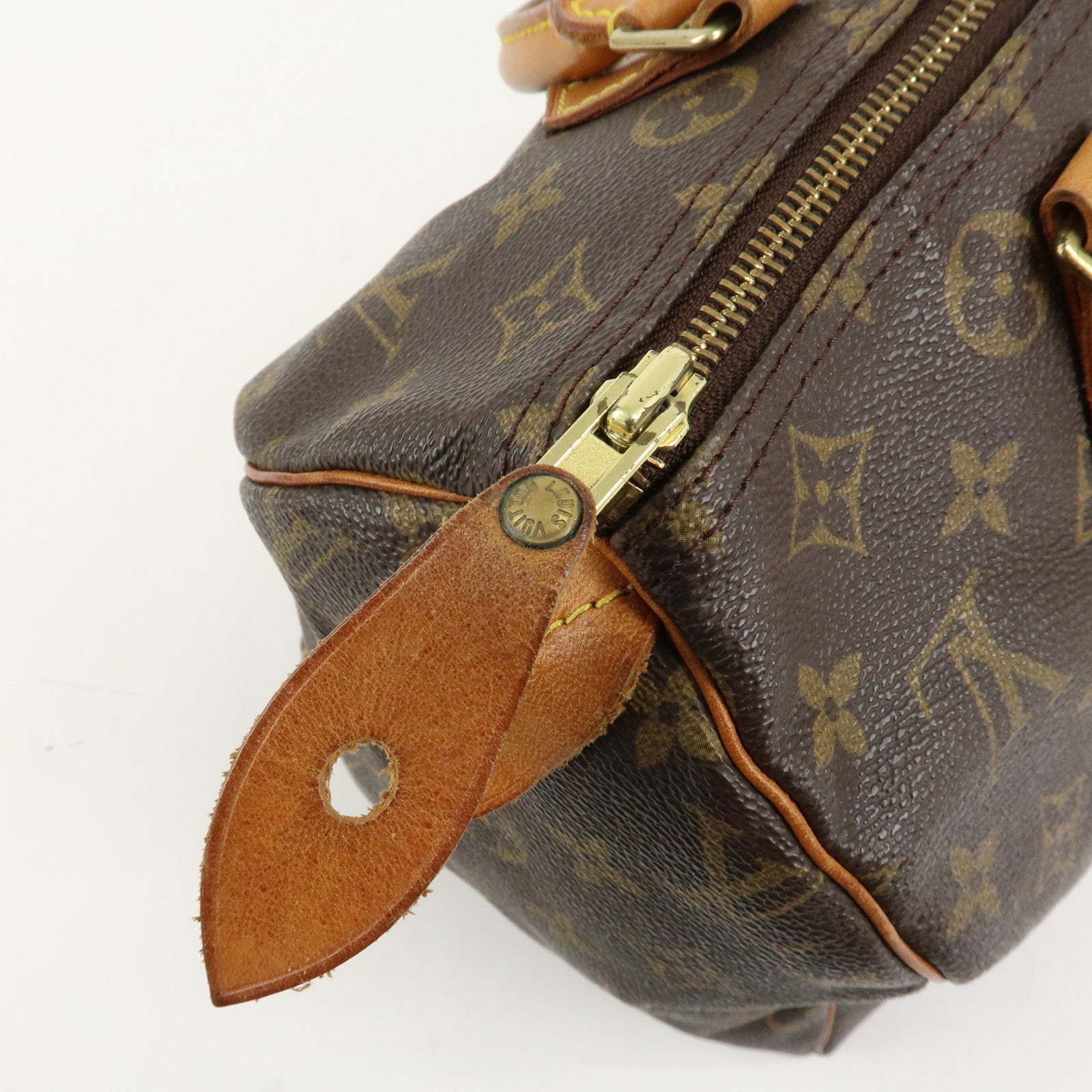 Louis Vuitton Monogram Speedy 30 Boston Bag Hand Bag Brown M41526