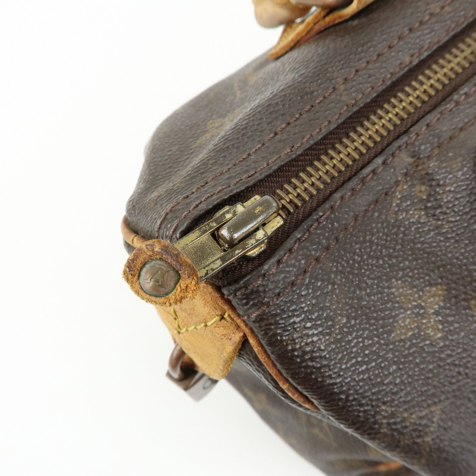 Louis Vuitton Monogram Speedy 25 Boston Bag Hand Bag Brown M41528