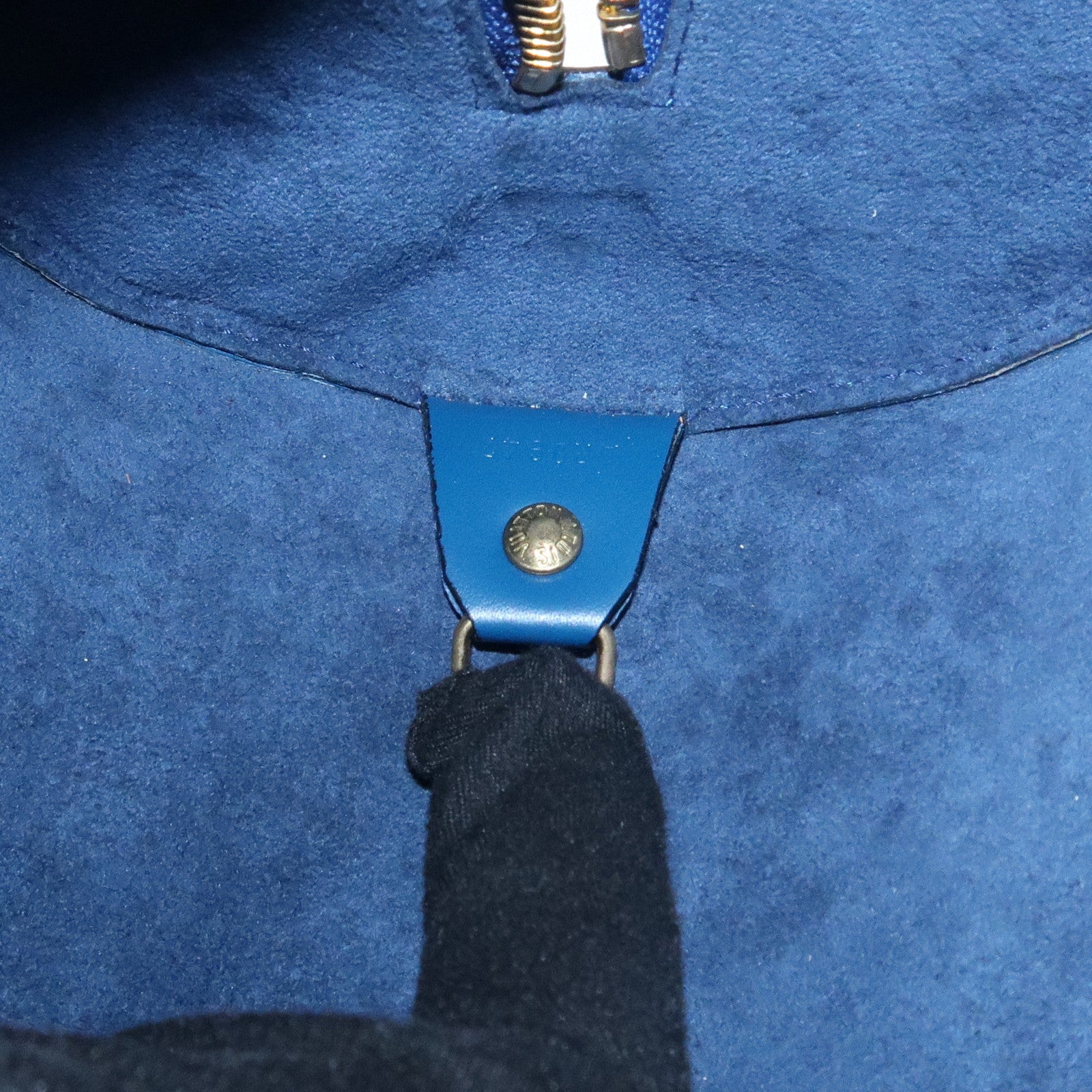 Louis Vuitton Epi Soufflot Shoulder Bag Hand Bag Toledo Blue M52225