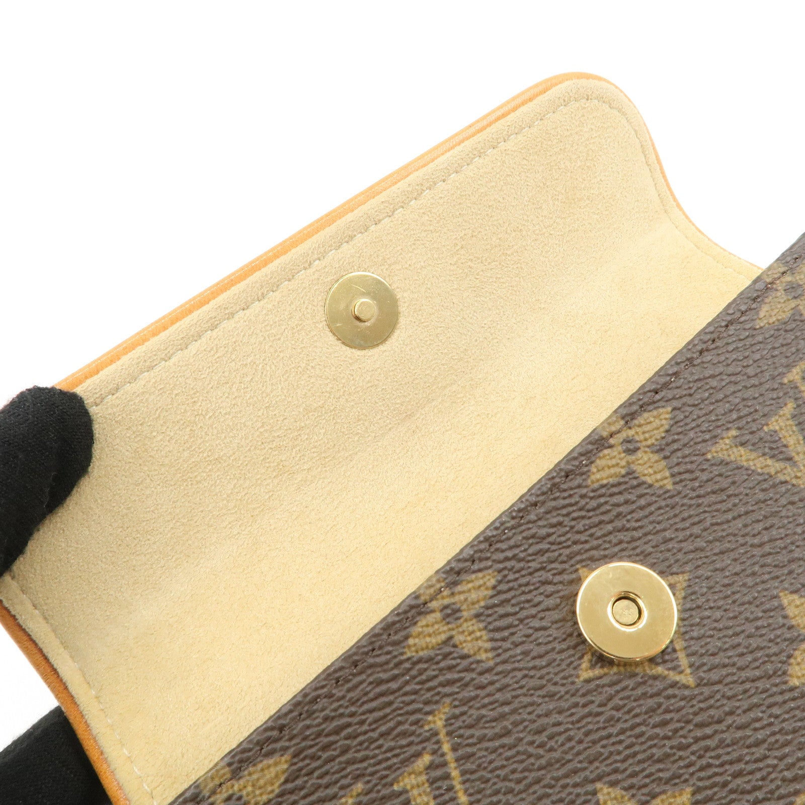 Louis Vuitton Monogram Pochette Florentine Waist Bag Belt M51855 Used