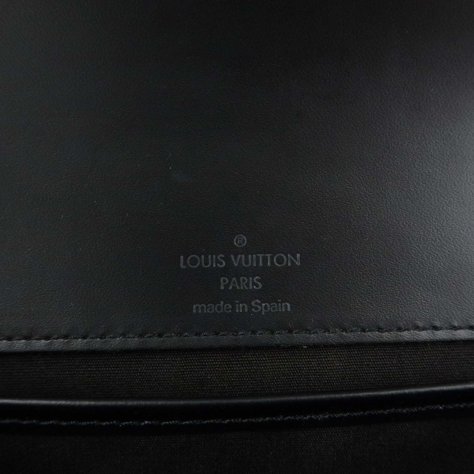 Louis Vuitton Epi Honfleur Shoulder Bag Hand Bag Noir M52732 Used