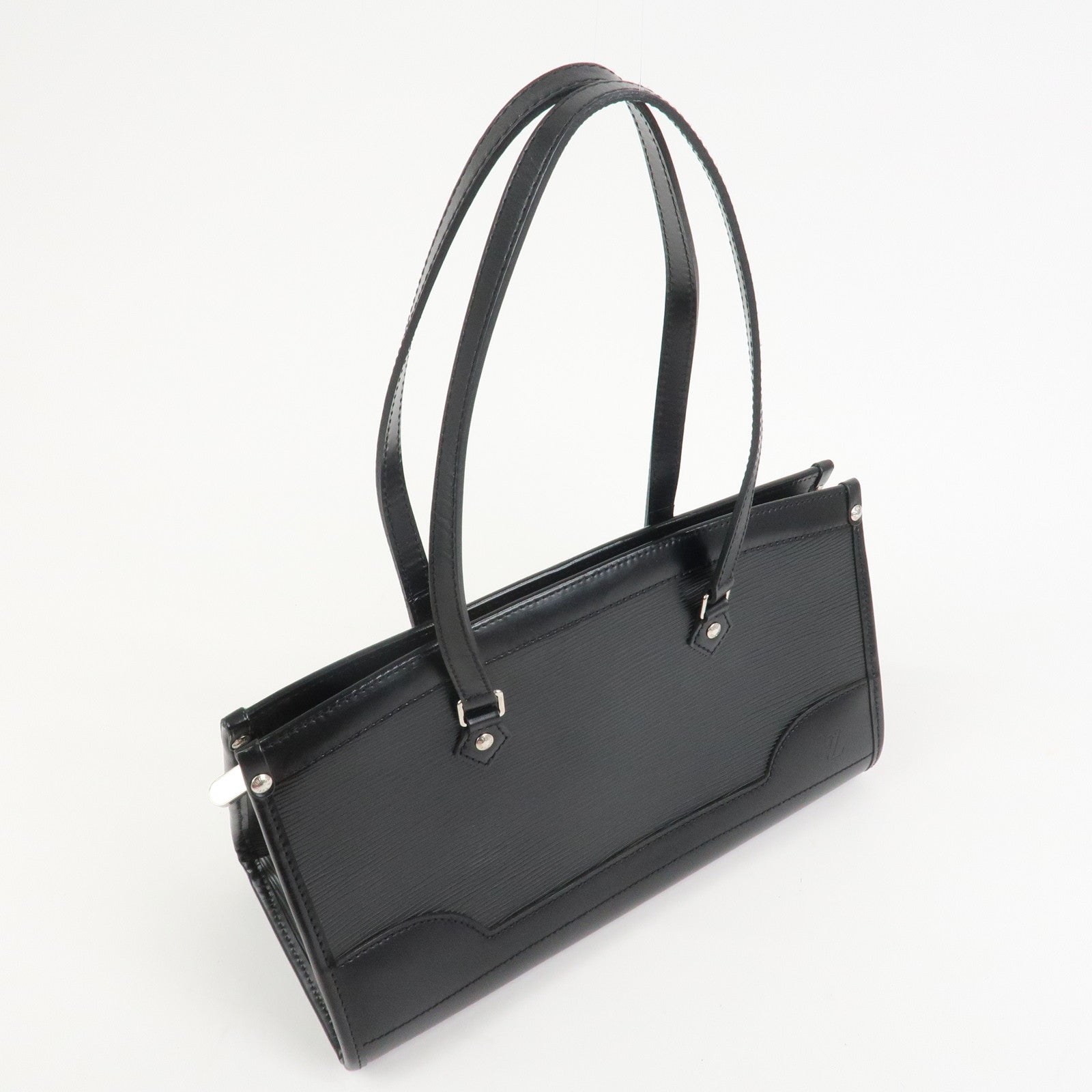 Louis Vuitton Epi Leather Madeleine PM Hand Bag Noir Black M59332