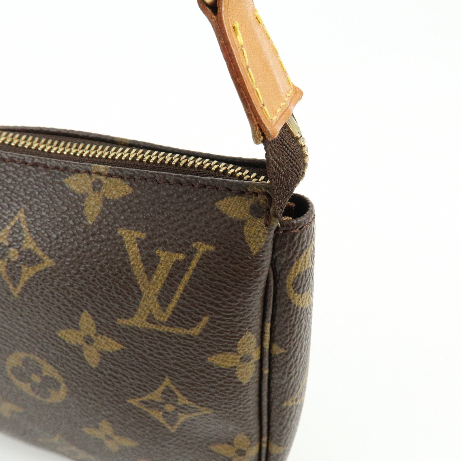 Louis Vuitton Monogram Pochette Accessoires Pouch Hand Bag M51980