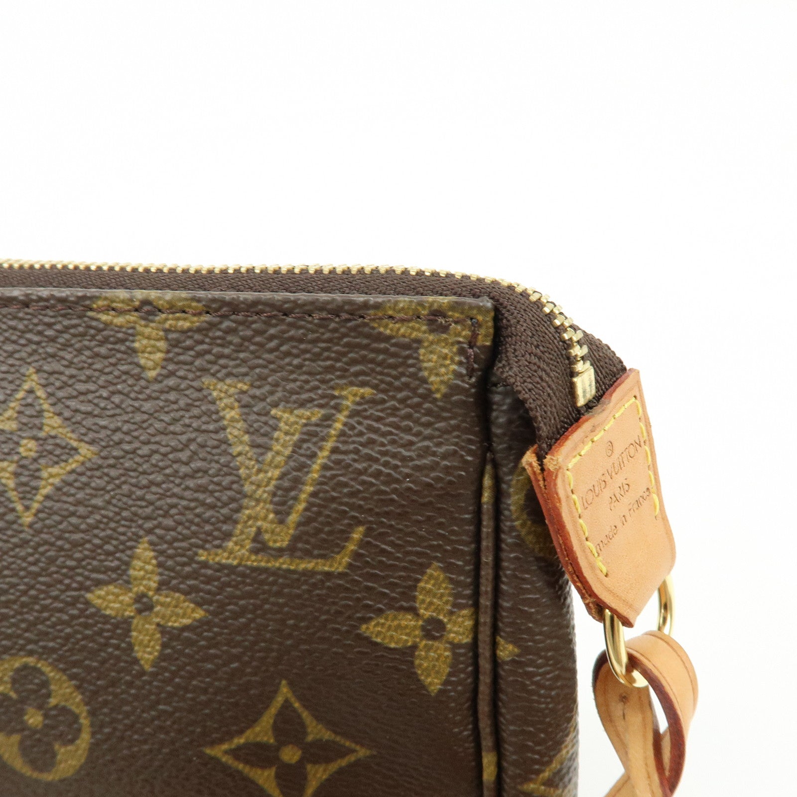 Louis Vuitton Monogram Pochette Accessoires Pouch Hand Bag M51980