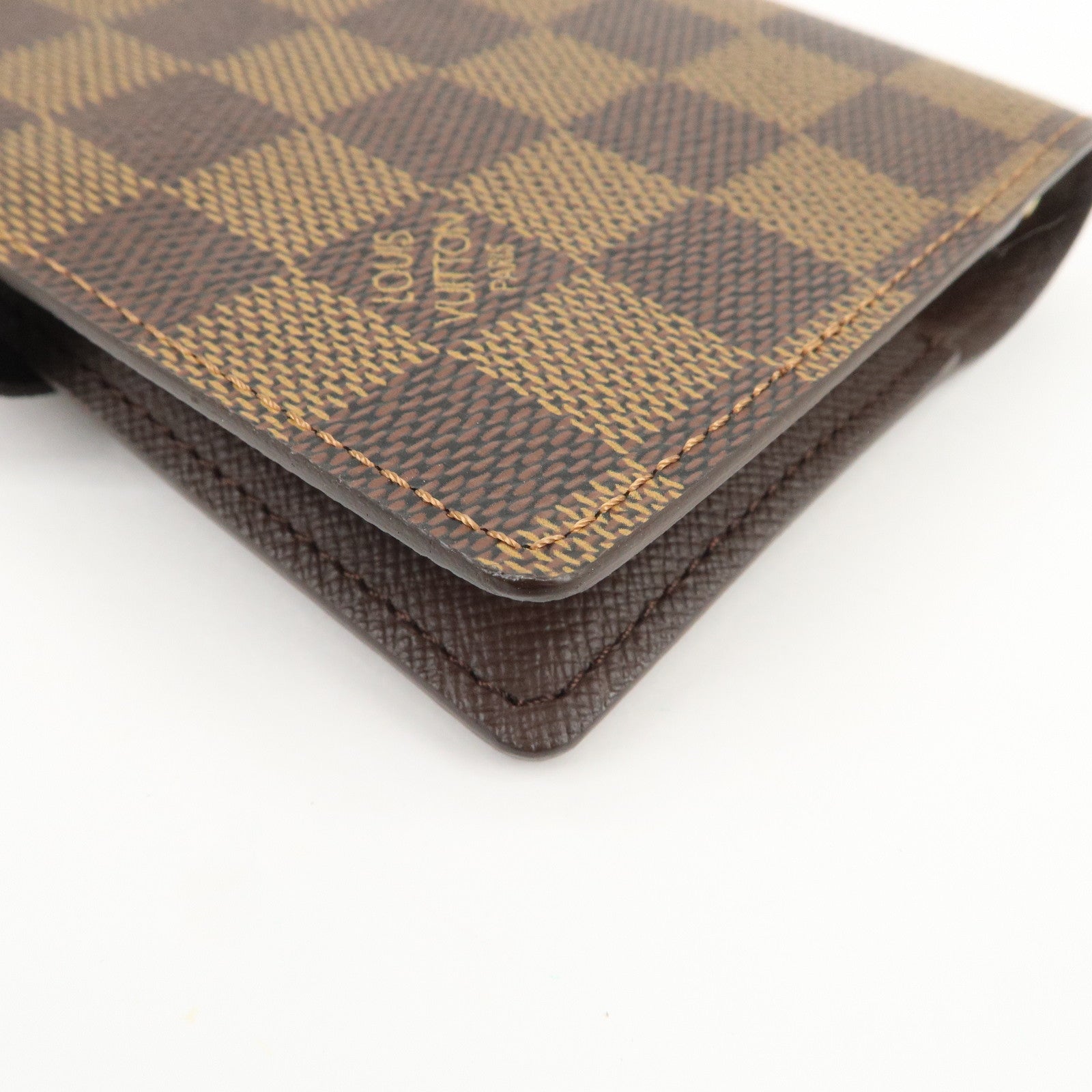 Louis Vuitton Damier Agenda PM Planner Cover Brown R20700