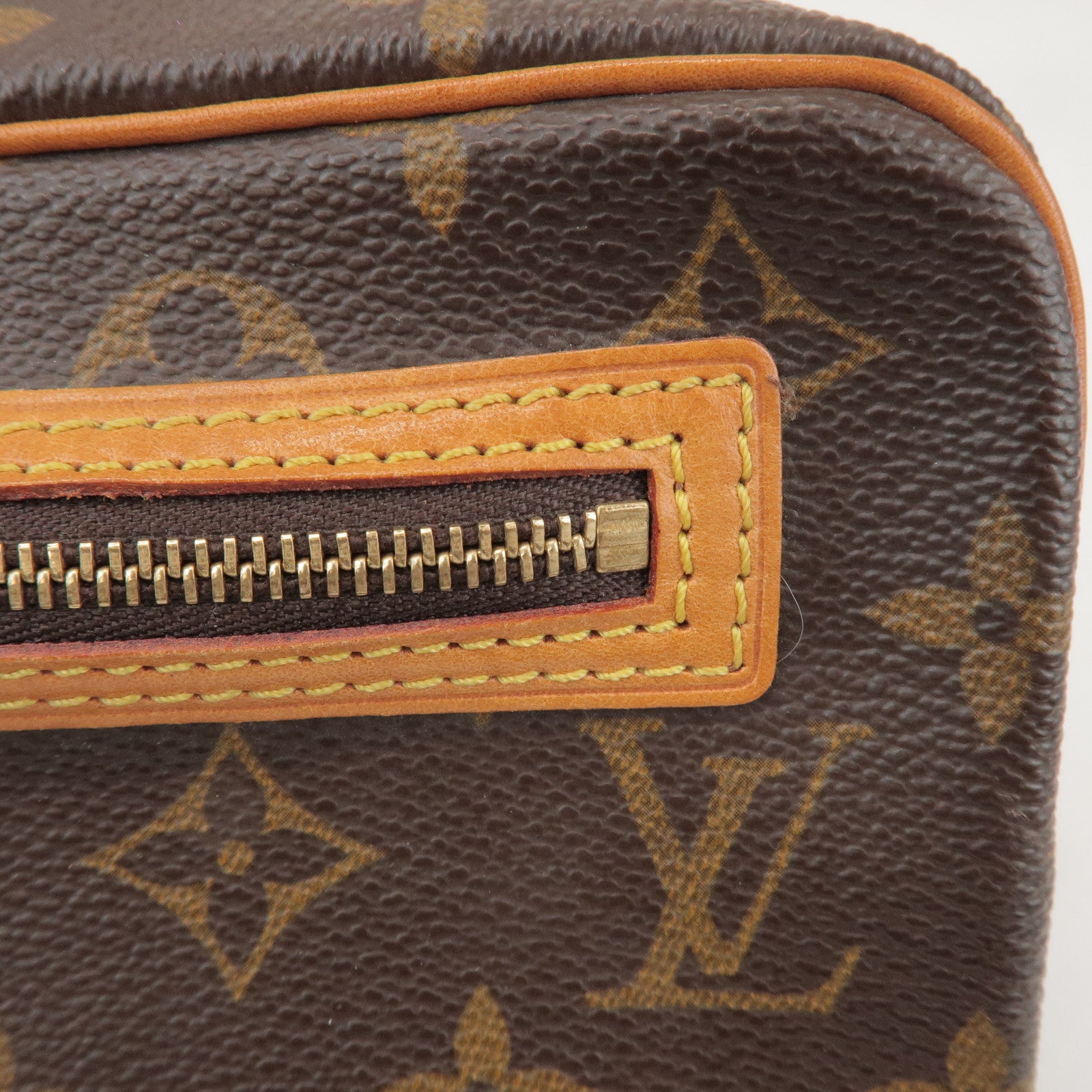 Louis Vuitton Monogram Pochette Cite Shoulder Bag Brown M51183