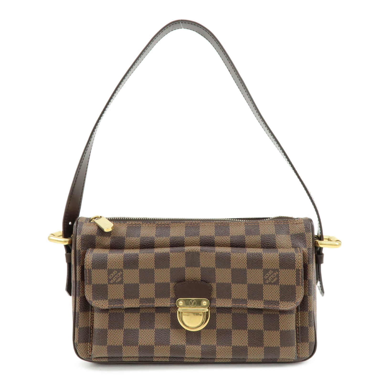 Louis Vuitton Damier Ravello GM Shoulder Bag Brown N60006
