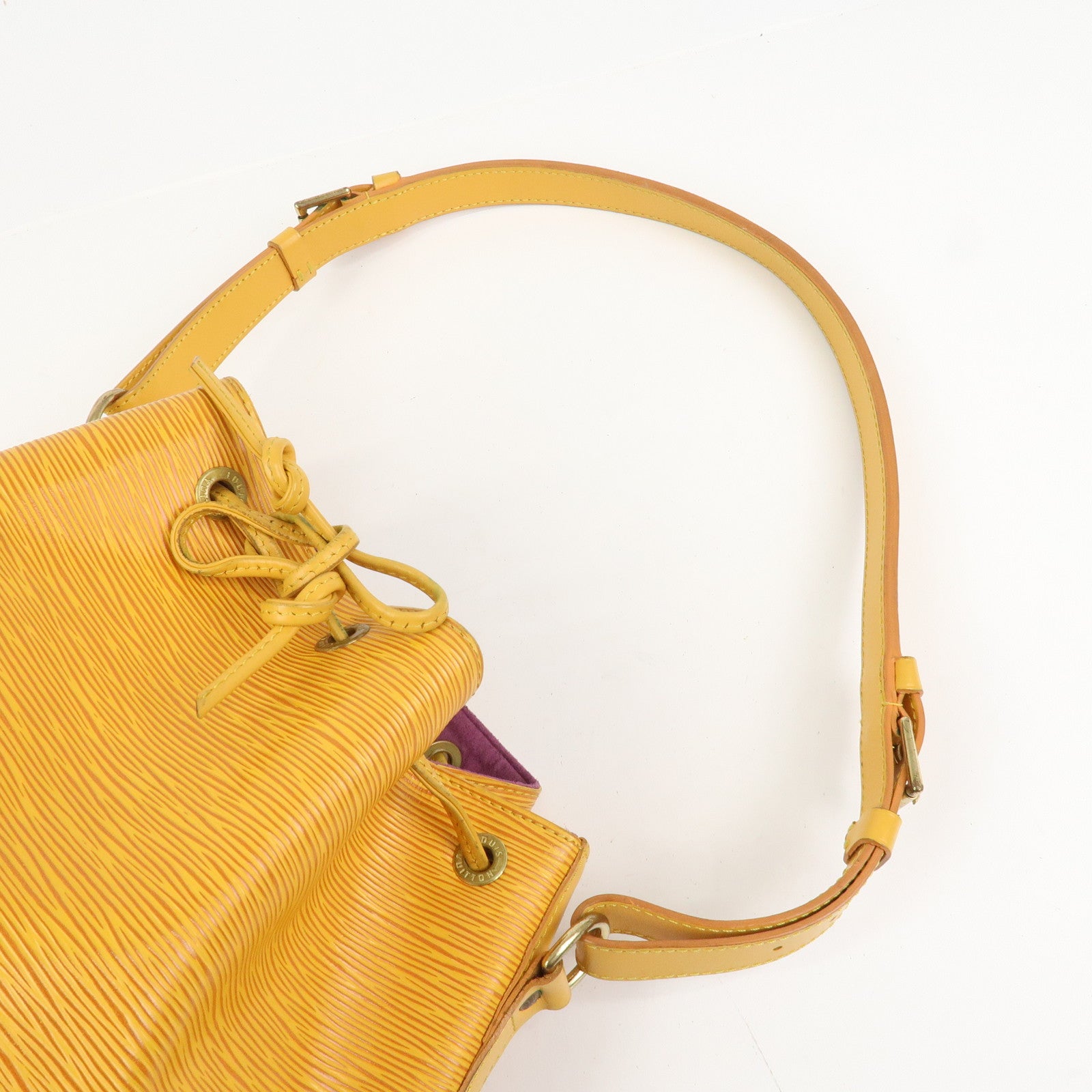 Louis Vuitton Epi Leather Noe Shoulder Bag Tassili Yellow M44009