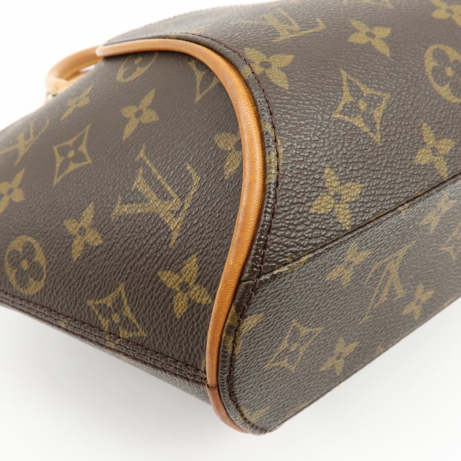 Louis Vuitton Monogram Ellipse PM Hand Bag Brown M51127