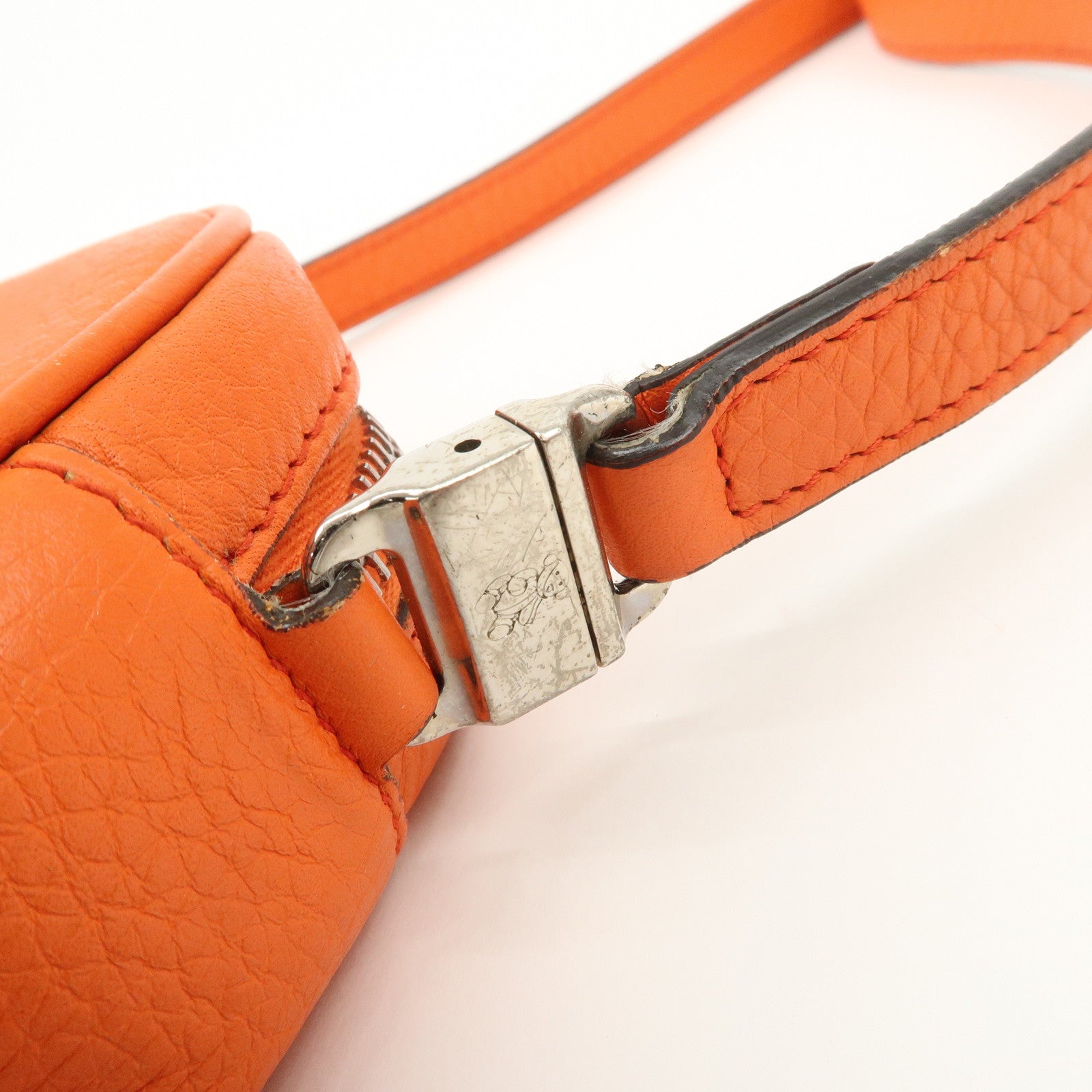 GUCCI SOHO Childrens Leather Mini Shoulder Bag Orange 355202