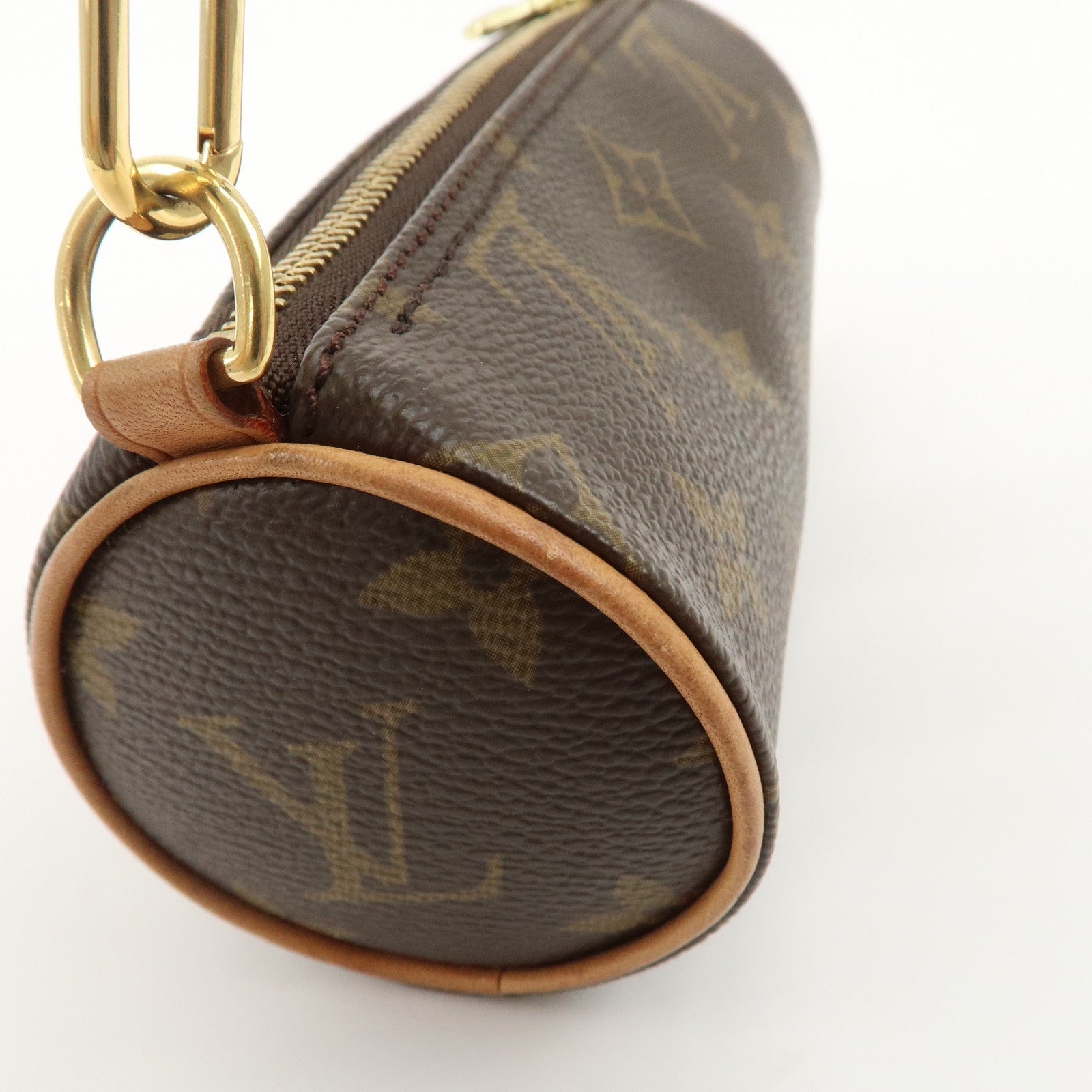 Louis Vuitton Monogram Mini Pouch for Papillon Bag New Style Brown