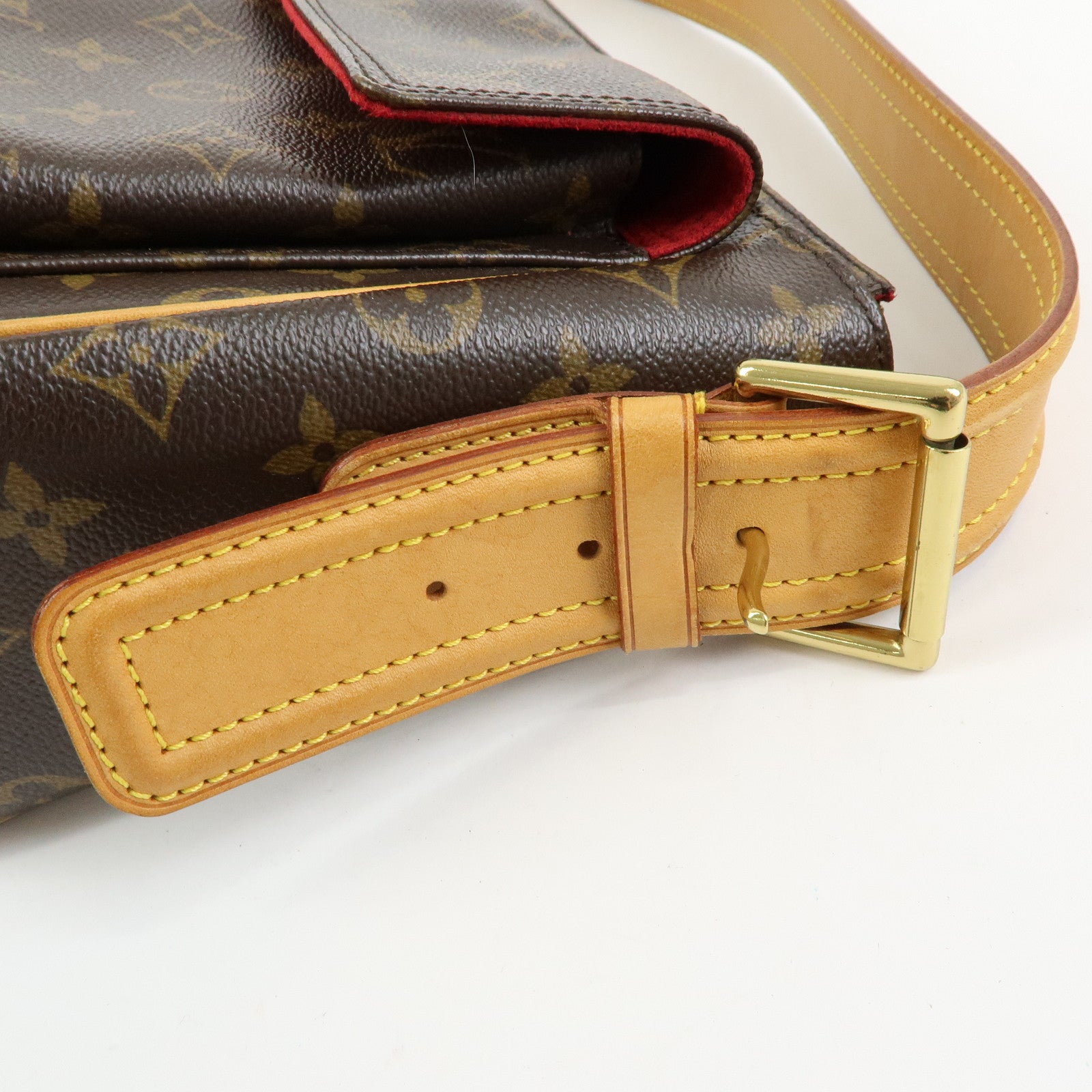 Louis Vuitton Monogram Viva Cite GM Shoulder Bag Brown M51163