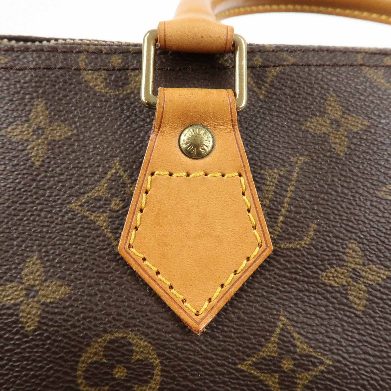 Louis Vuitton Monogram Canvas Speedy 35 Boston Bag Hand Bag M41524