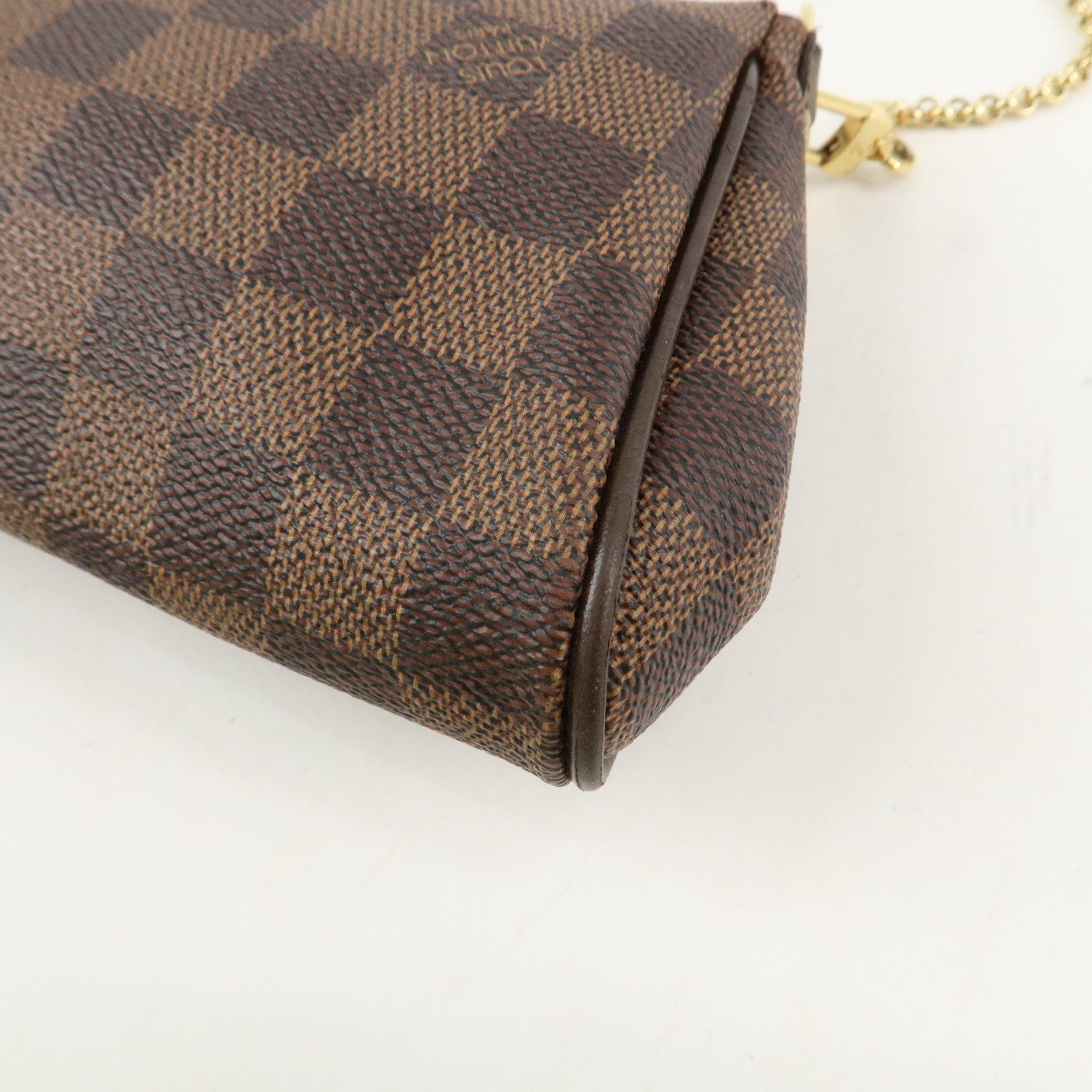 Louis Vuitton Damier Eva 2Way Hand Bag Shoulder Bag Damier Ebene N55213 Used