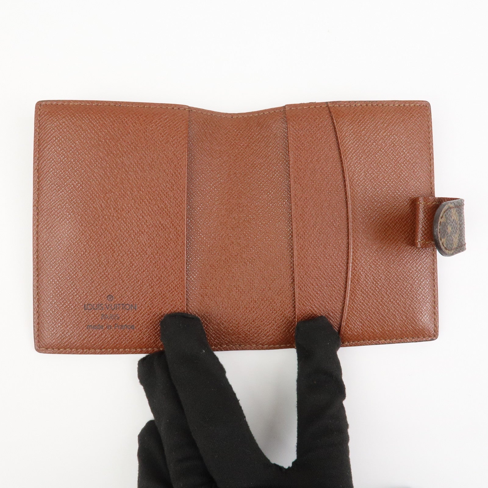 Louis Vuitton Monogram Agenda Mini Planner Cover Brown R20007