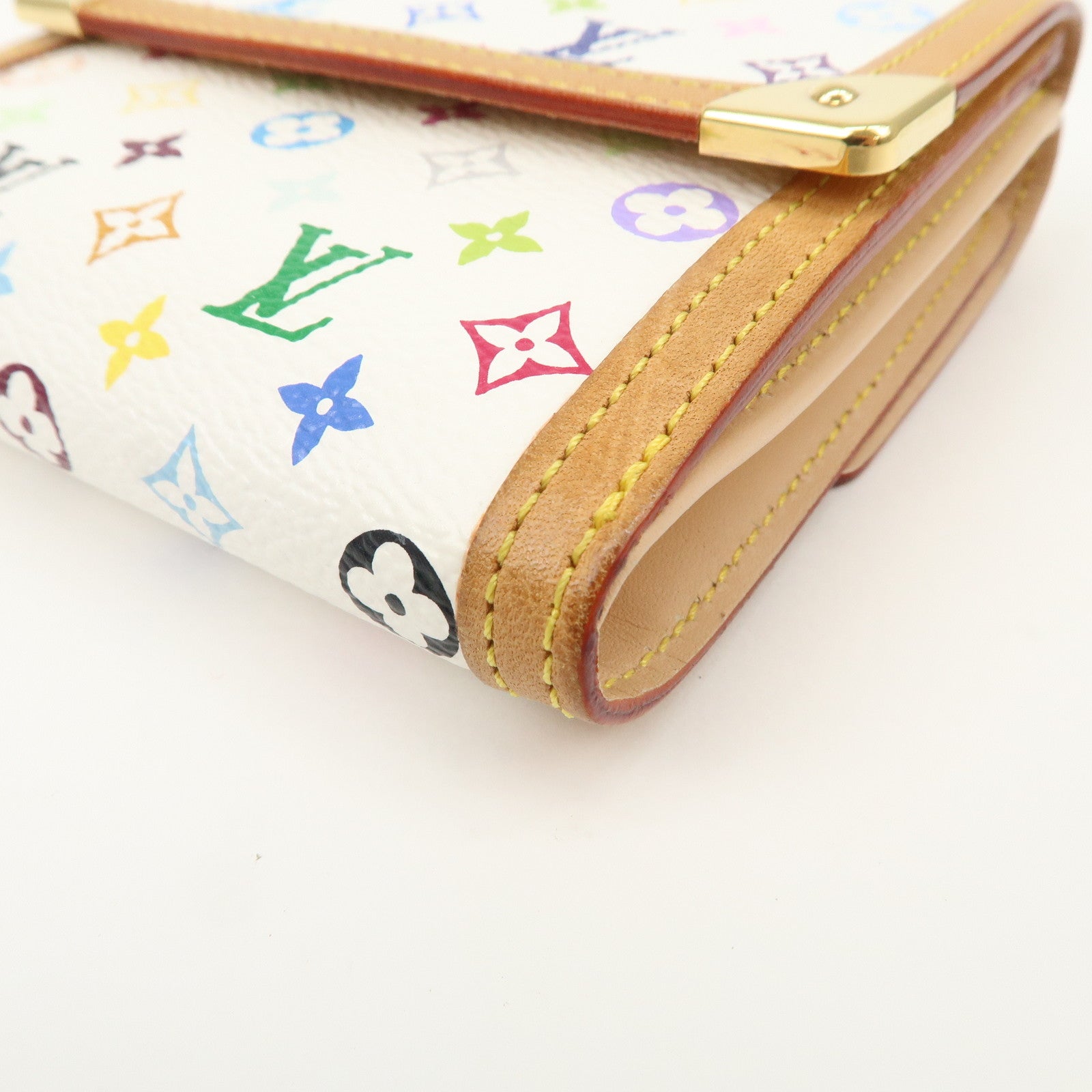 Louis Vuitton Multicolor Porte Monnaie Billets Carte Credit M92983