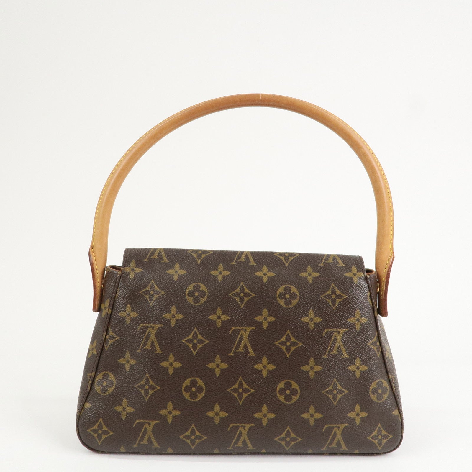 Louis Vuitton Monogram Mini Looping Shoulder Bag Brown M51147