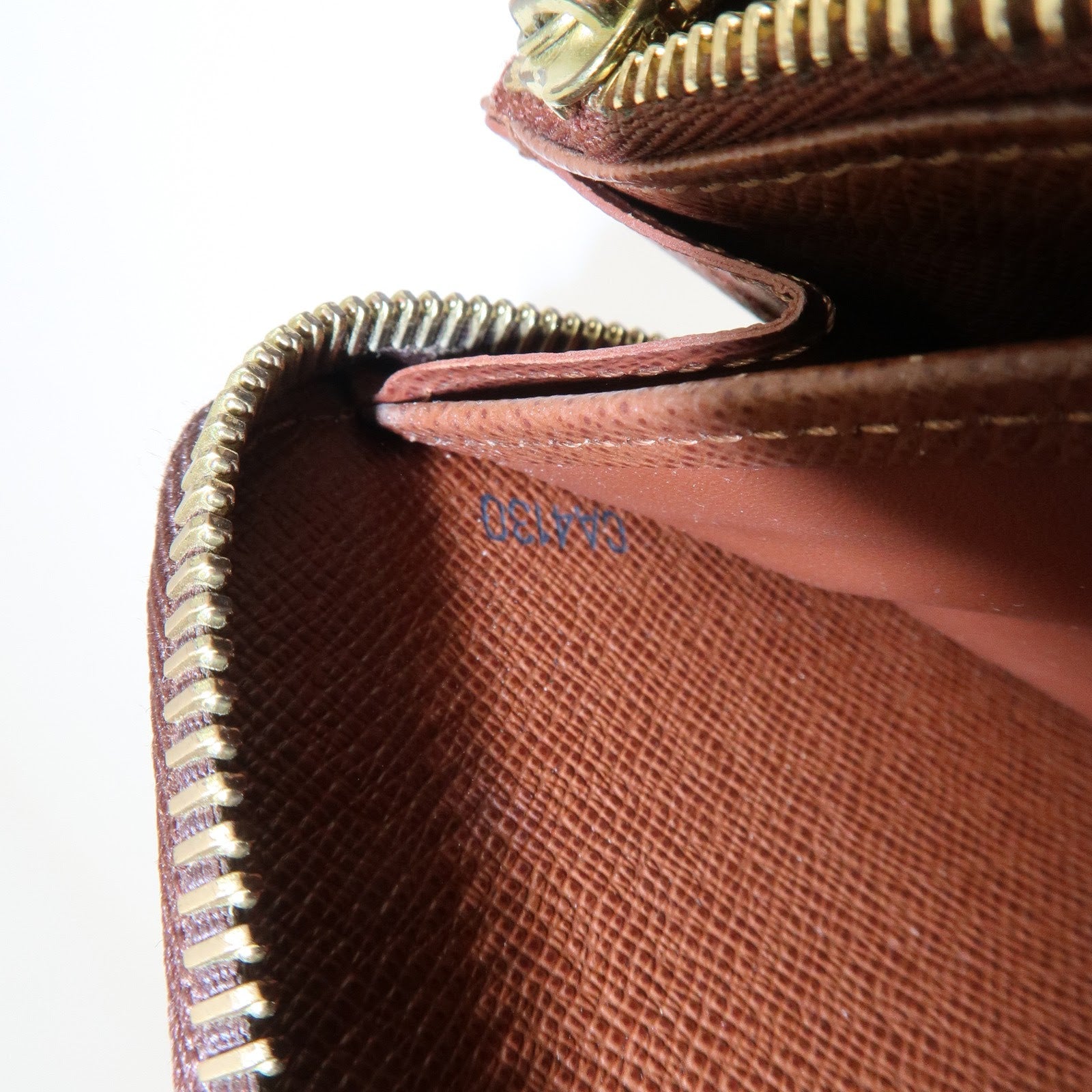 Louis Vuitton Monogram Canvas Zippy Long Wallet Brown M60017