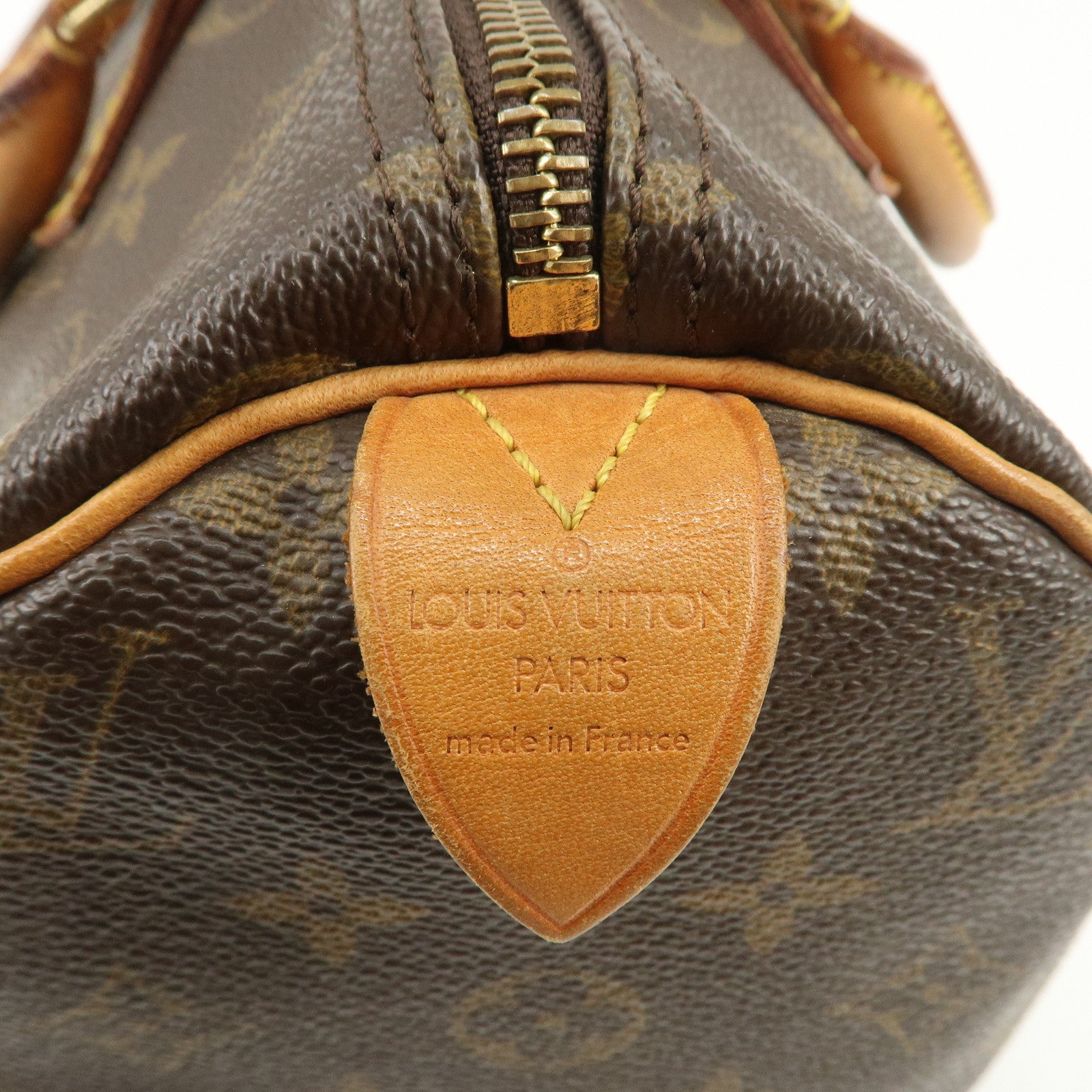 Louis Vuitton Monogram Speedy 30 Boston Bag Hand Bag Brown M41526