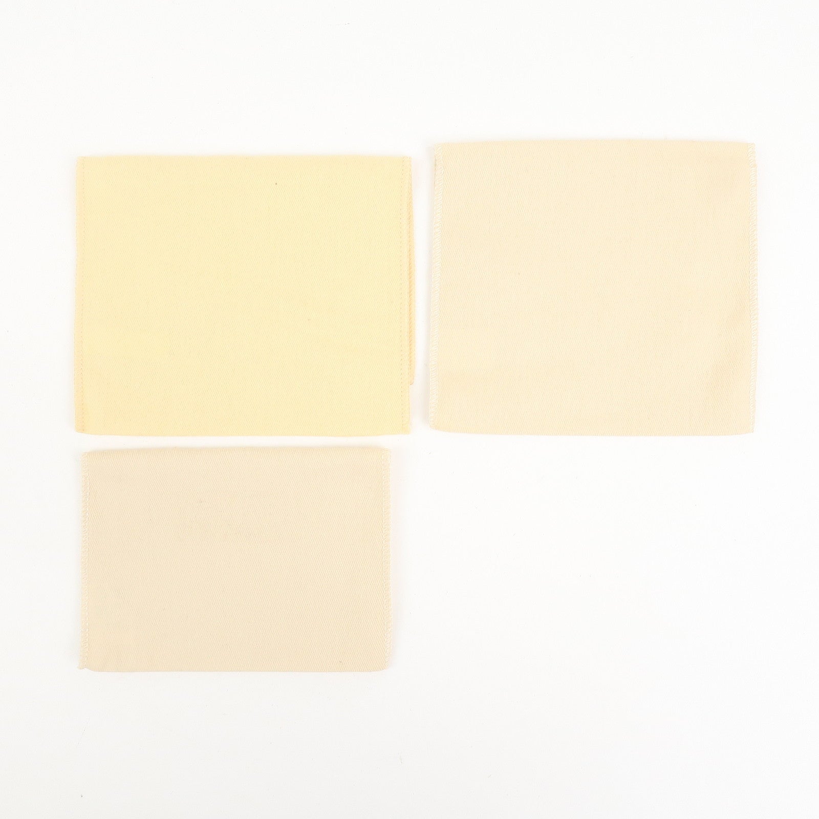 Louis Vuitton Set of 19 Dust Bag Storage Bag Flap Drawstring Beige