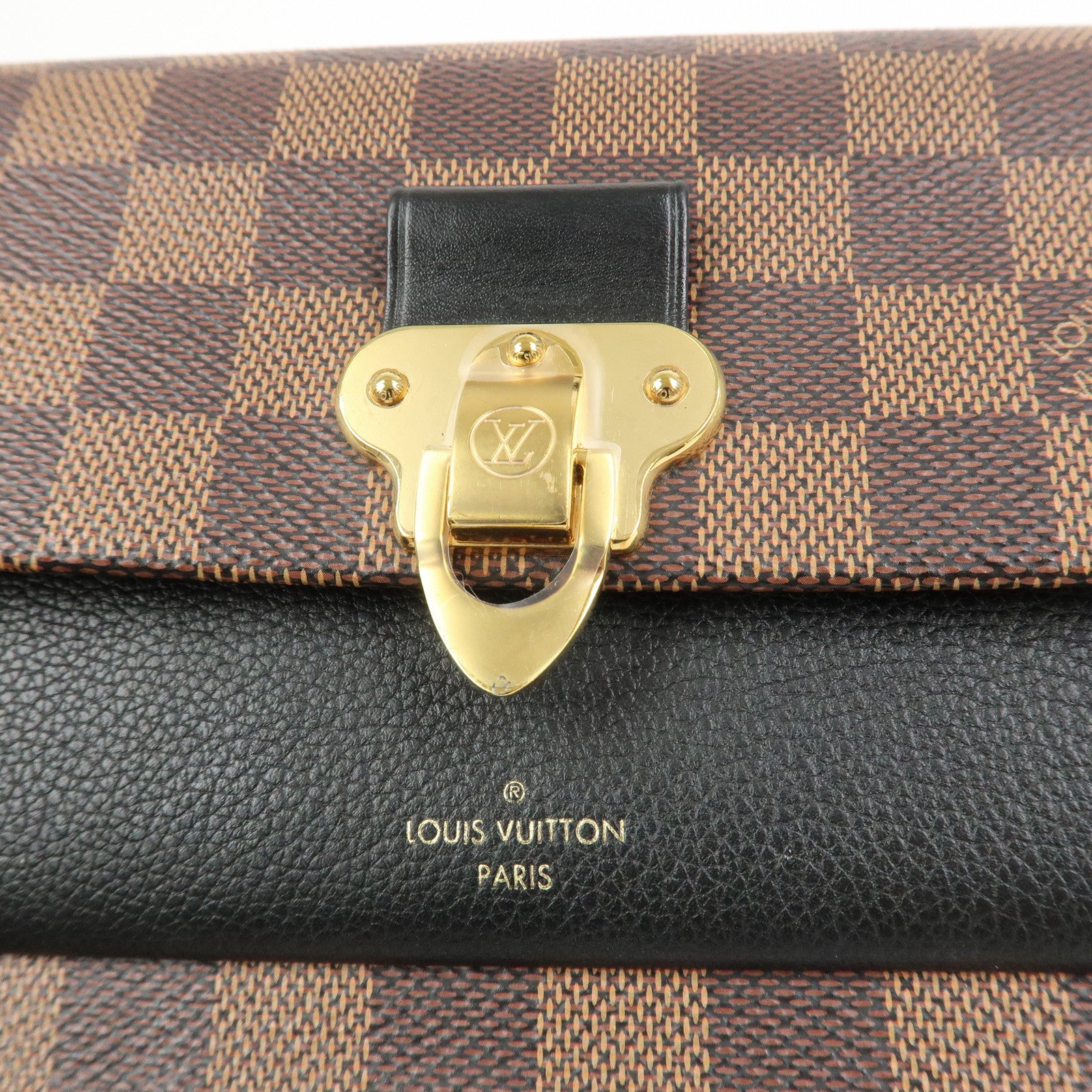 Louis Vuitton Damier Portefeuille Vavin Chain Shoulder Bag N60221