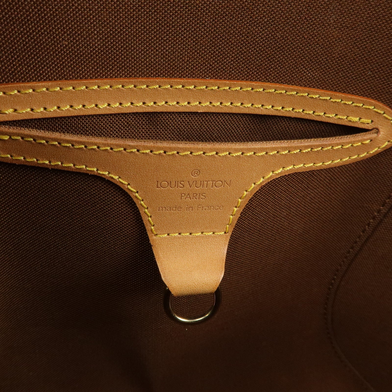 Louis Vuitton Monogram Ellipse MM Hand Bag Brown M51126