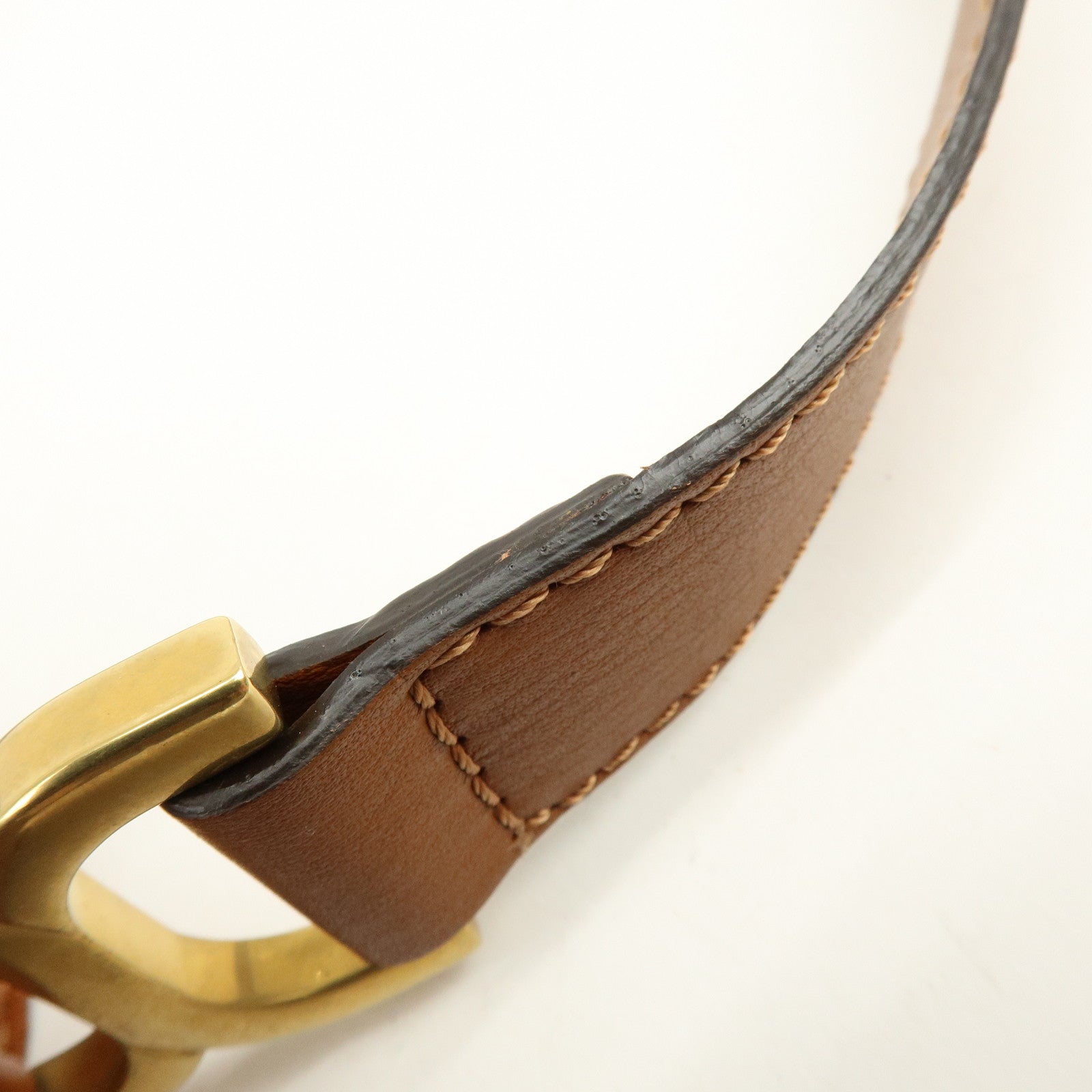 Chloe Marcie Leather Shoulder Bag Crossbody Bag Brown Camel