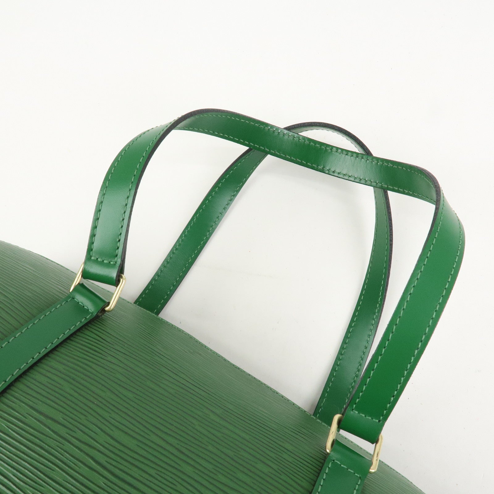 Louis Vuitton Epi Leather Soufflot Hand Bag Borneo Green M52224