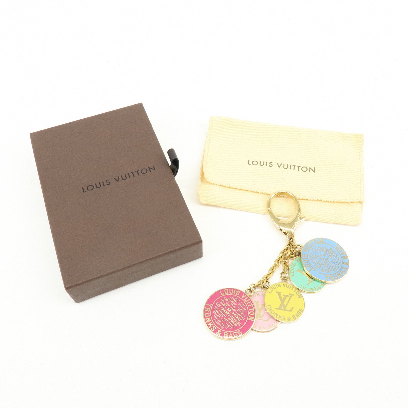 Louis Vuitton Portefeuille Chaine Glove Metal Key Charm M65729