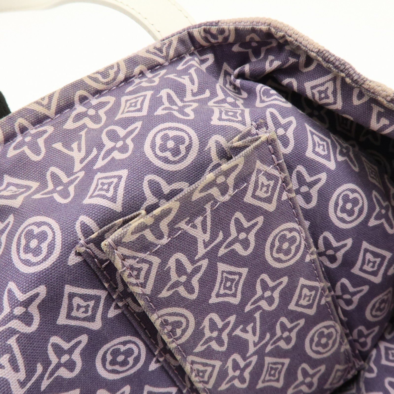 Louis Vuitton Cruise Line Tahitienne PM Canvas Tote Bag Lila M95680