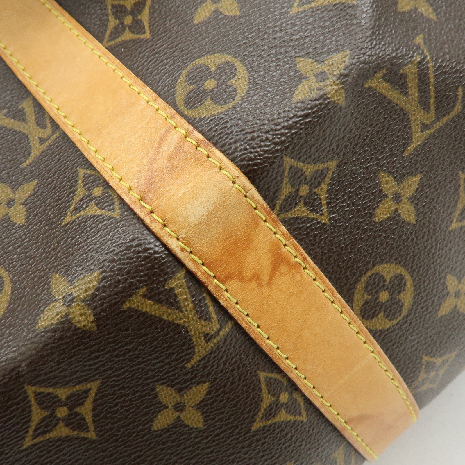 Louis Vuitton Monogram Keep All 45 Boston Bag Brown M41428