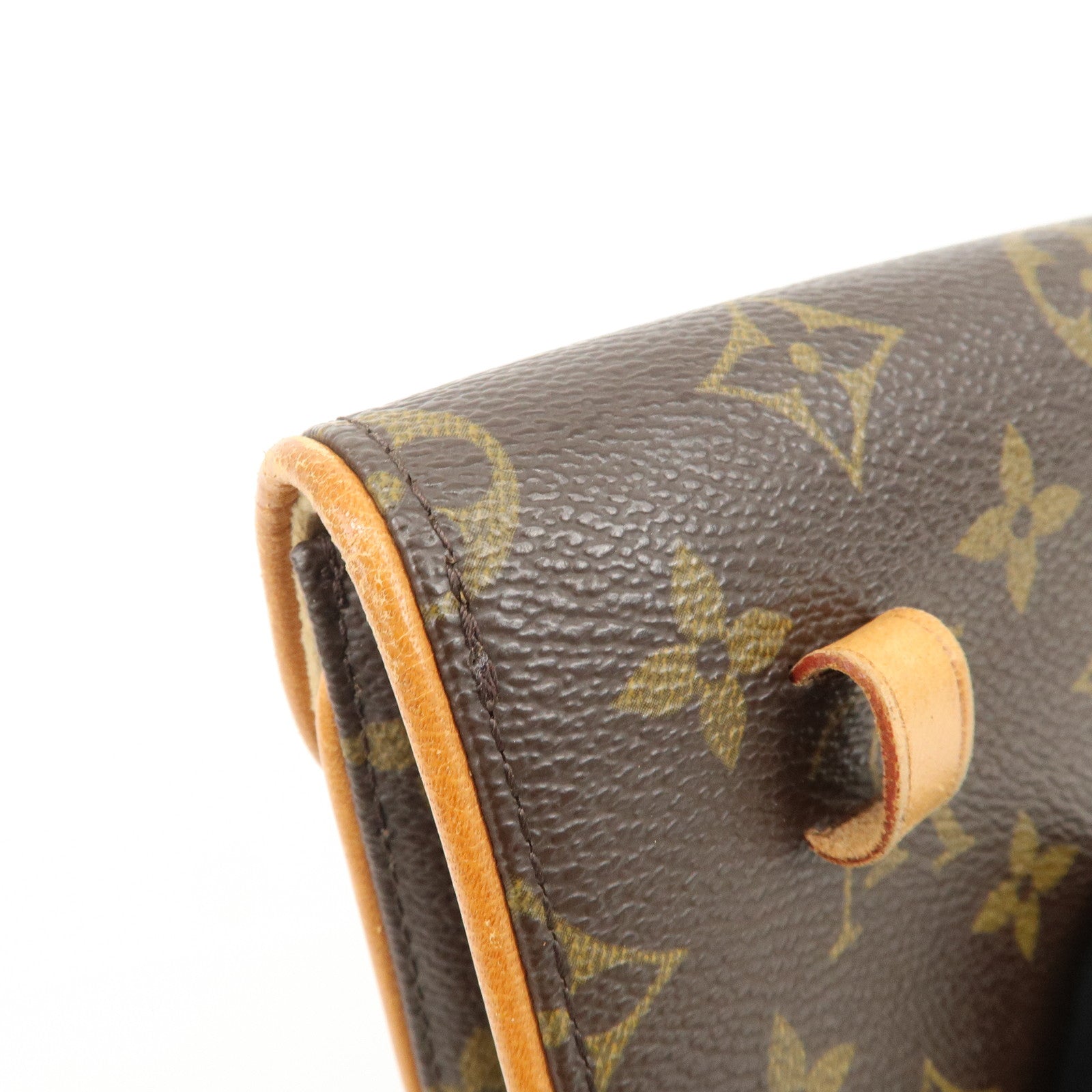 Louis Vuitton Monogram Pochette Florentine Waist Bag Belt M51855 Used