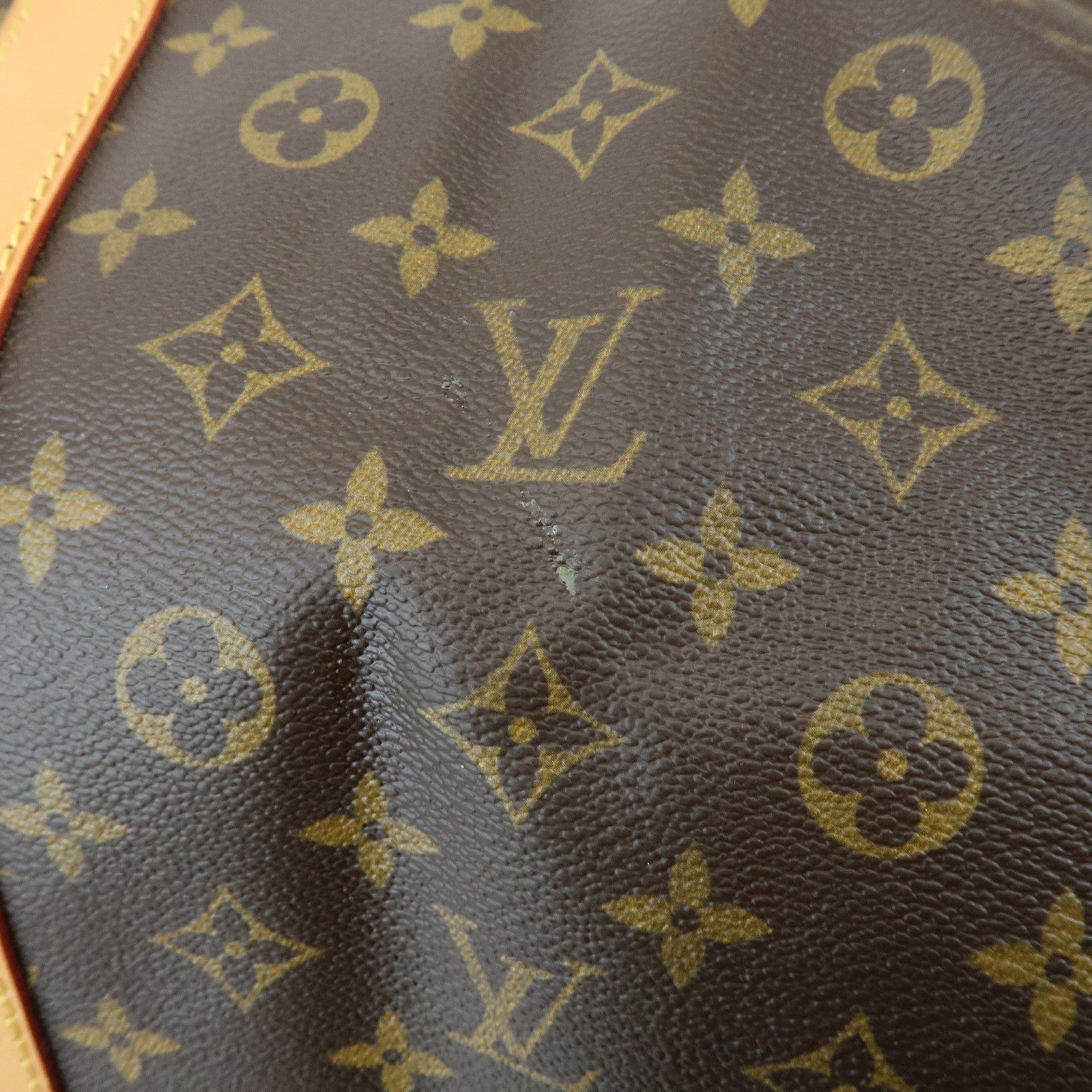 Louis Vuitton Monogram Keep All Bandouliere 60 Boston Bag M41412