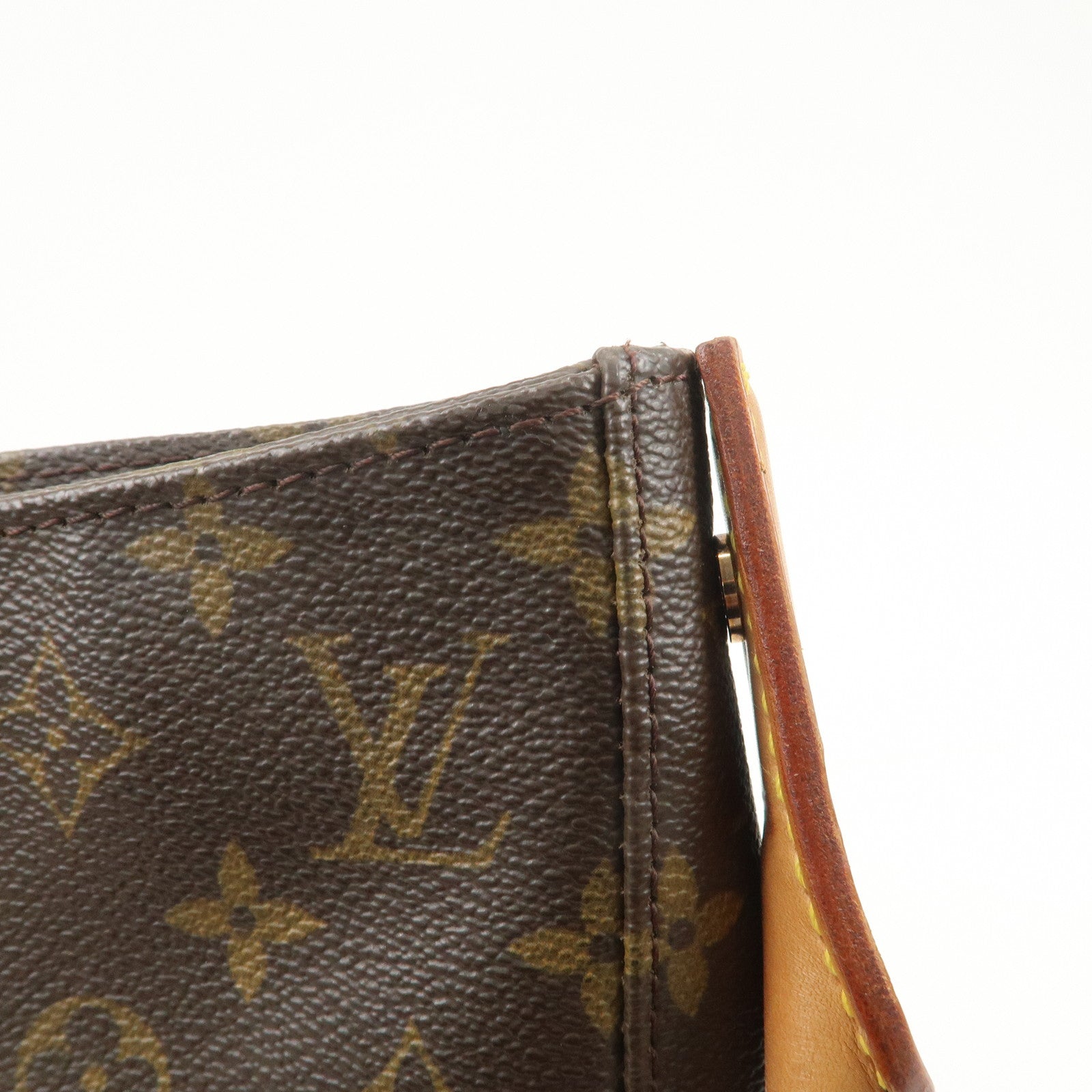Louis Vuitton Monogram Looping GM Shoulder Bag Brown M51145