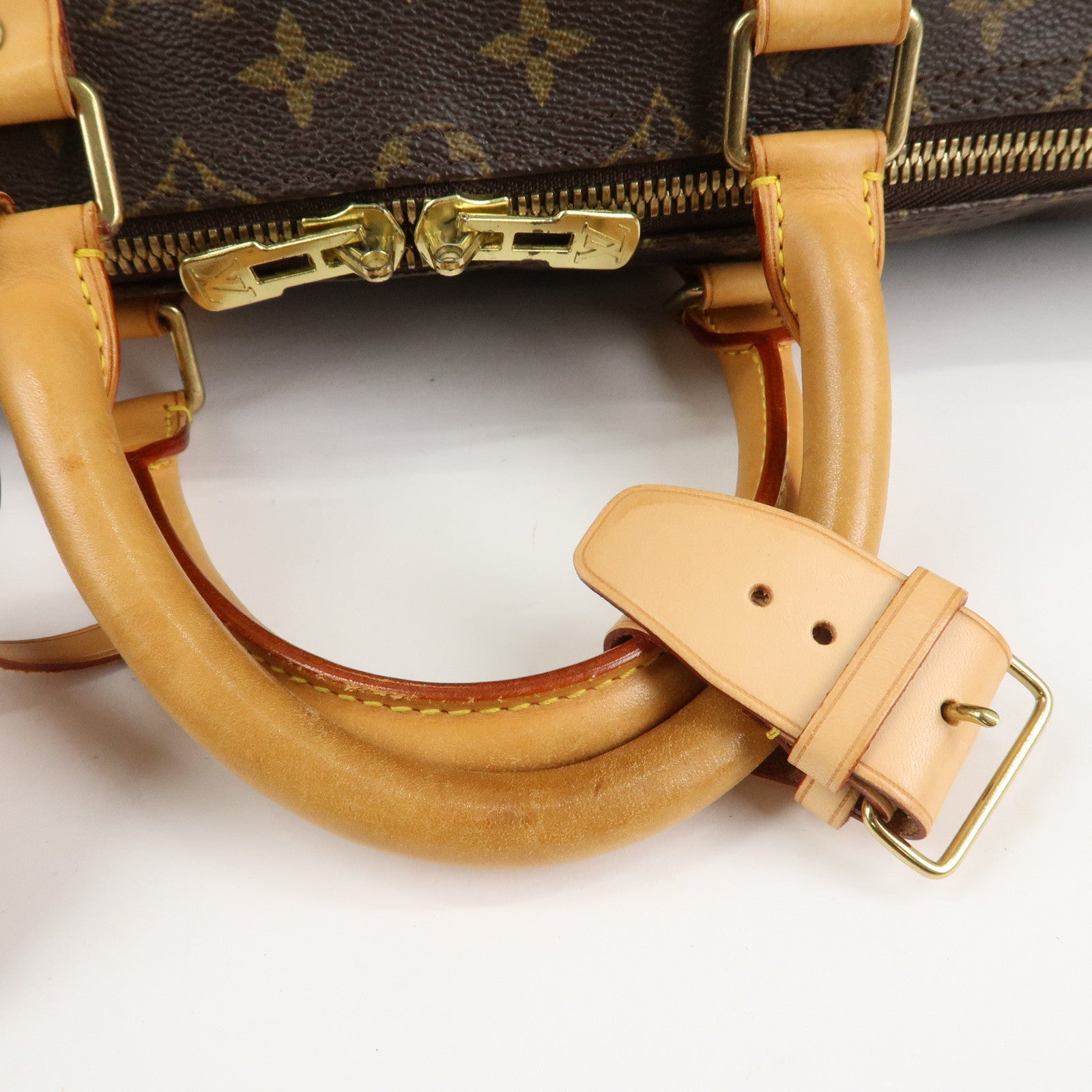 Louis Vuitton Monogram Keep All 50 Bandouliere Boston Bag M41416 Used