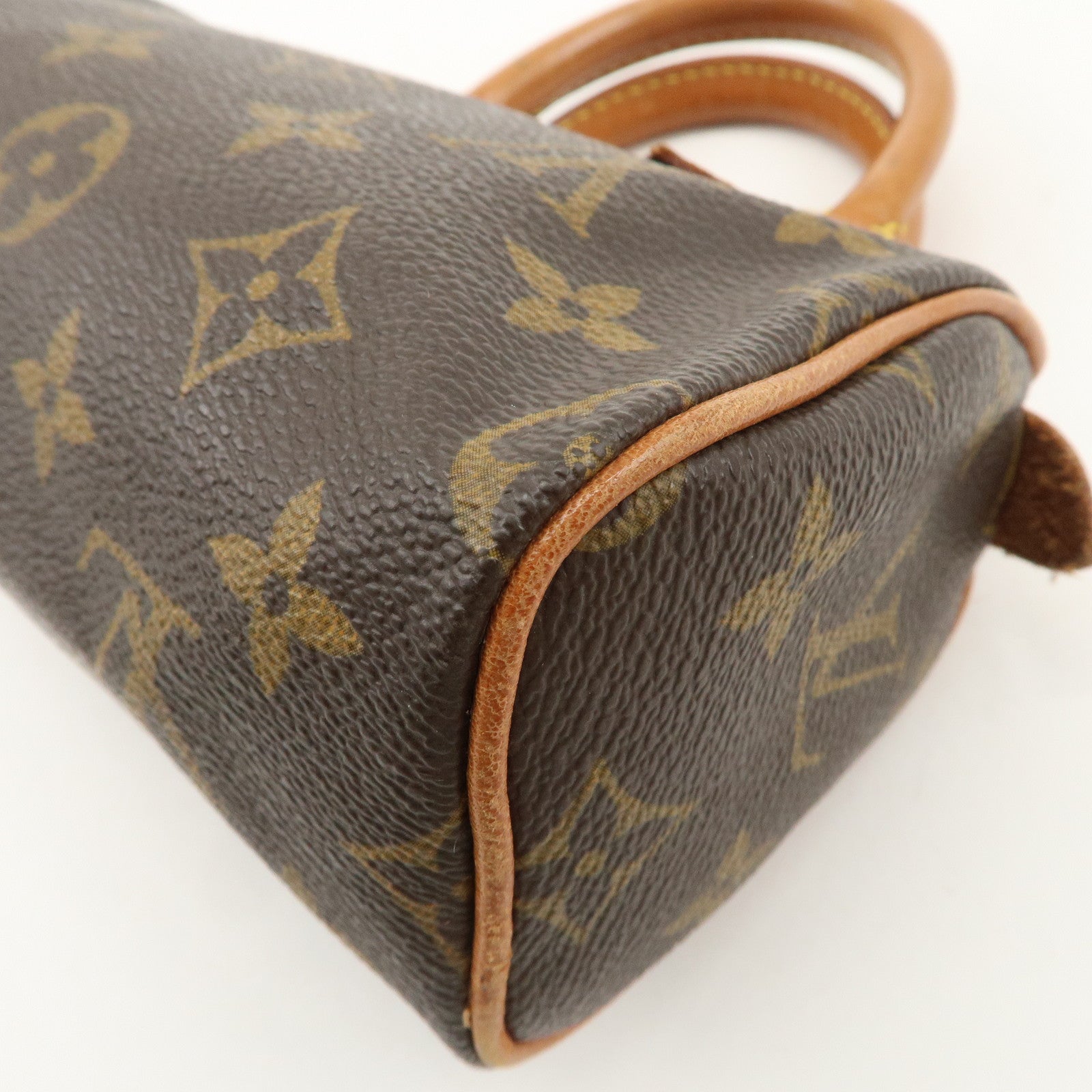 Louis Vuitton Monogram Mini Speedy Hand Bag M41534 Used