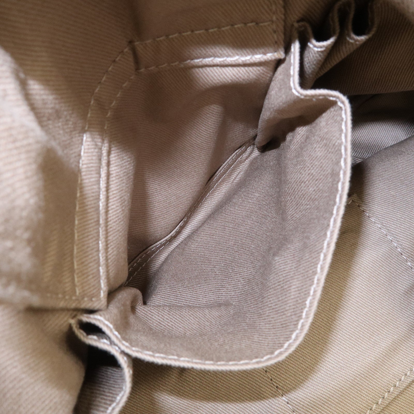CELINE Macadam Bittersweet Shoulder Bag Tote Bag Hand Bag Beige